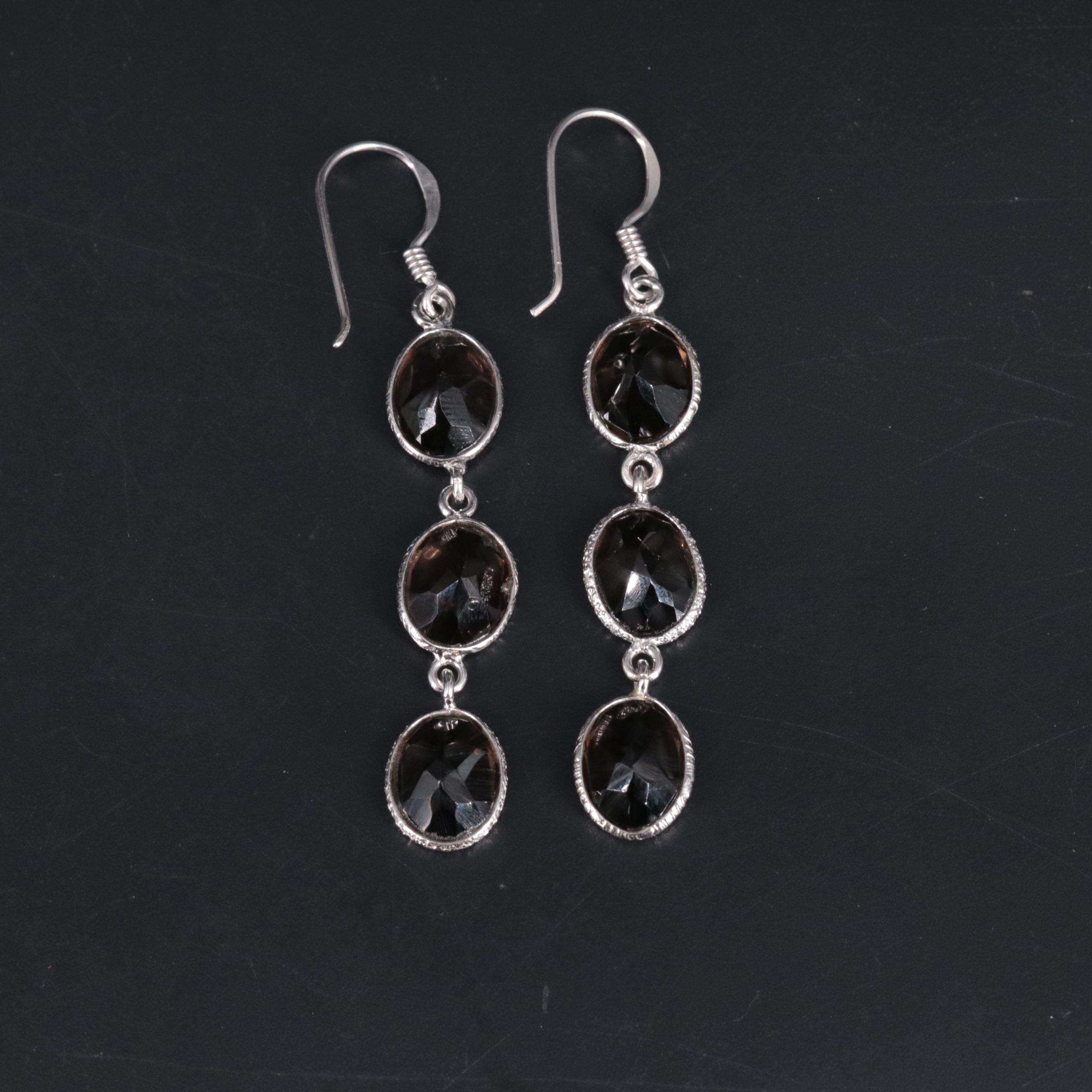 Sterling Silver Gemstone Earrings