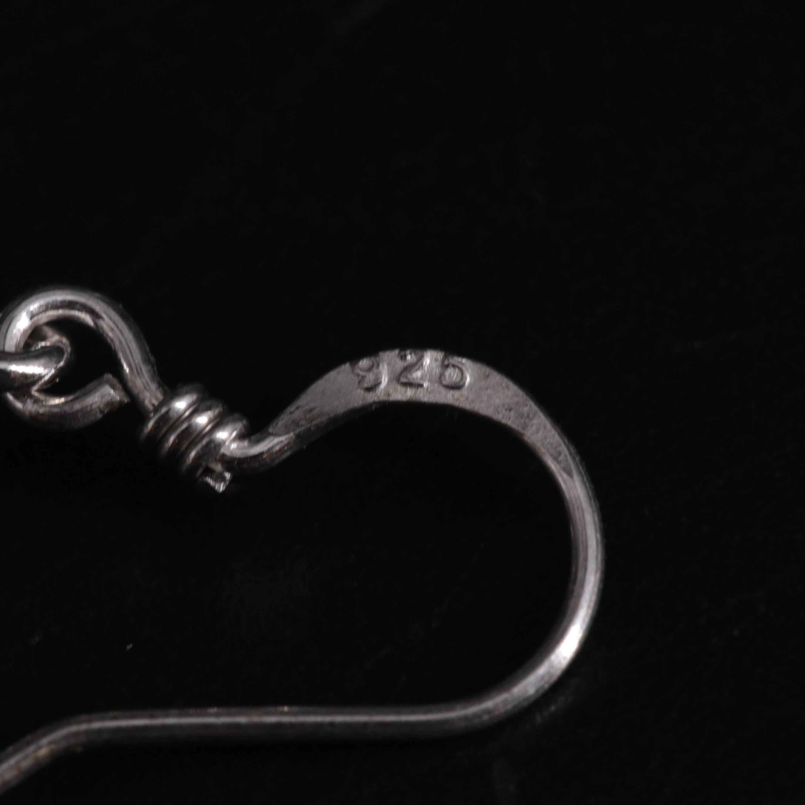 Sterling Silver Gemstone Earrings