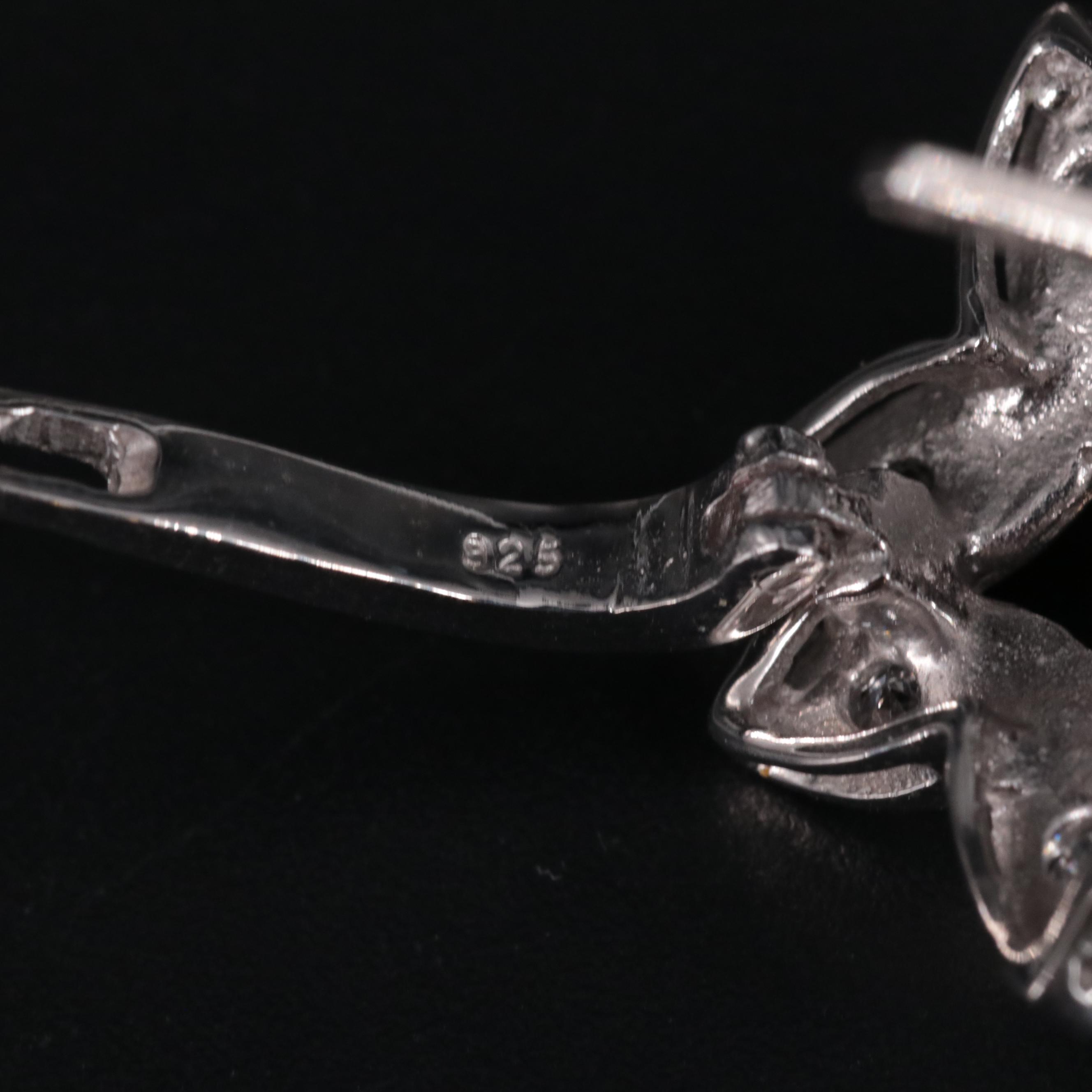 Sterling Silver Gemstone Earrings