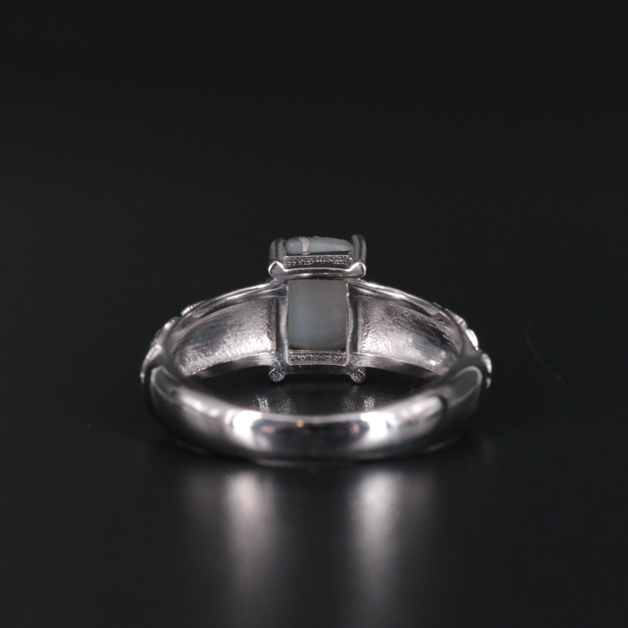 Sterling Silver Gemstone Ring