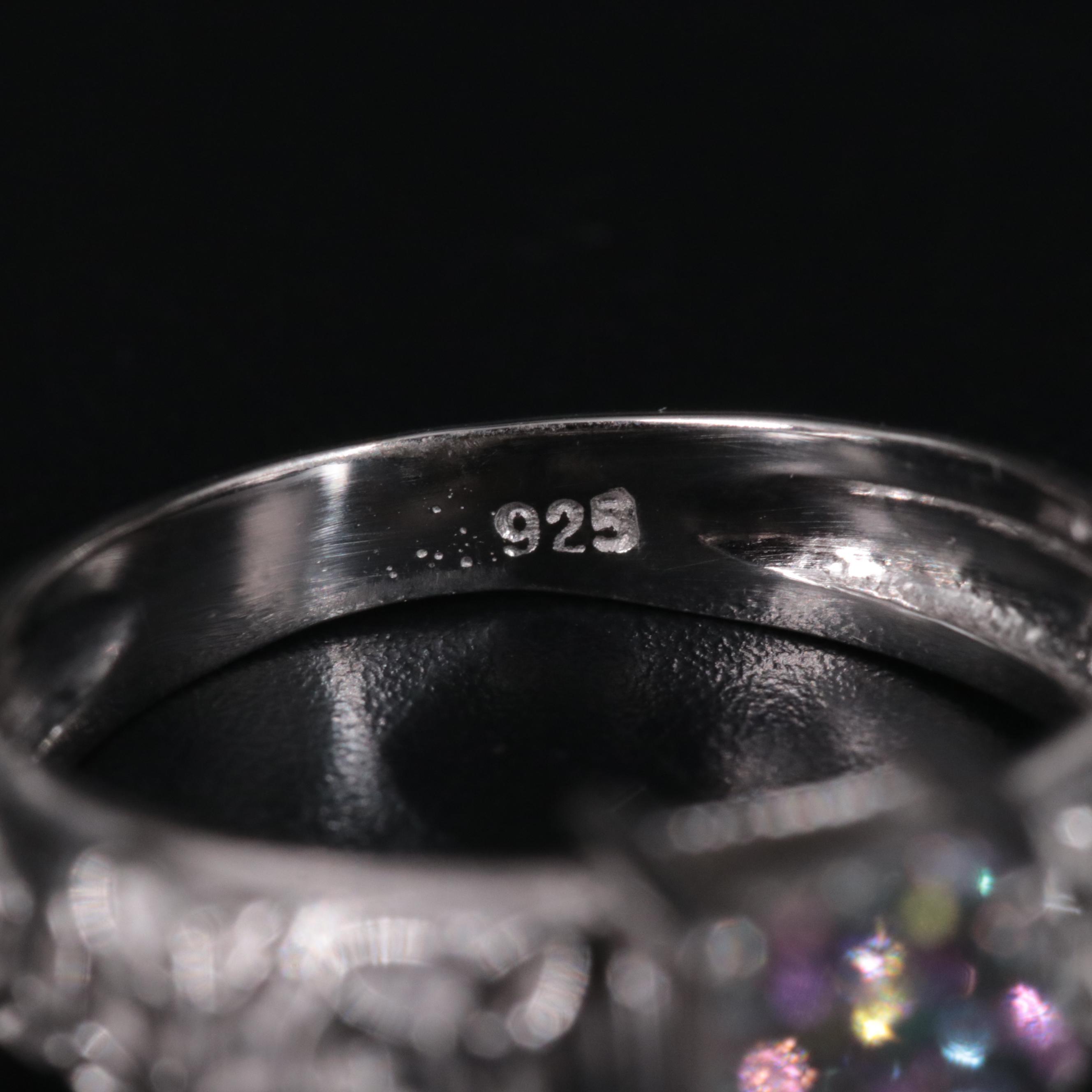 Sterling Silver Gemstone Ring