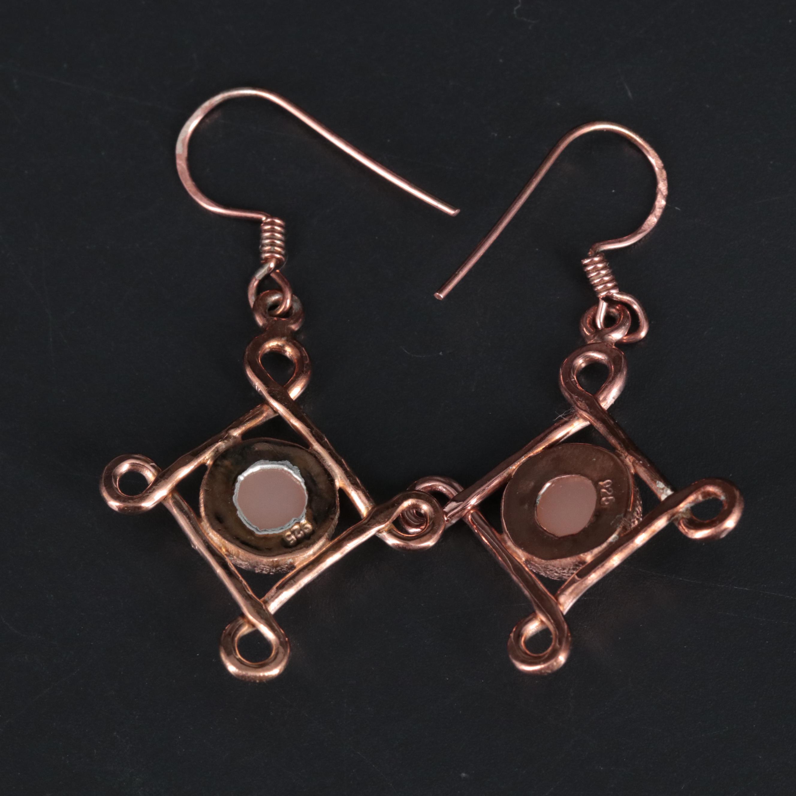 Sterling Silver Gemstone Earrings