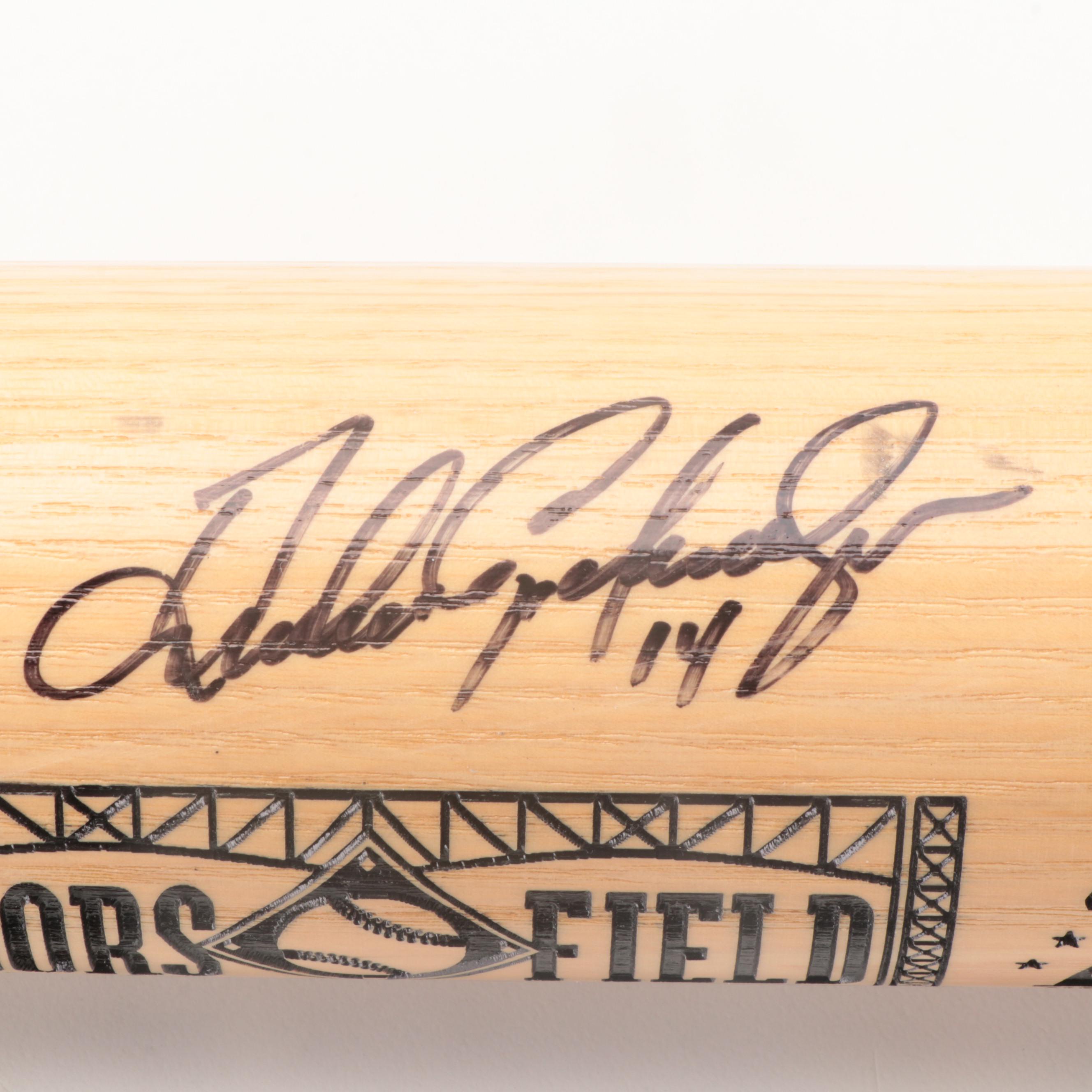 1995 Colorado Rockies Signed Coors Field Inaugural Season Baseball Bat