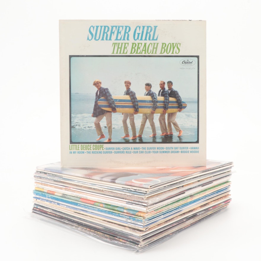 The Beach Boys, Billy Joel, Village People and More Rock, Pop Vinyl Records