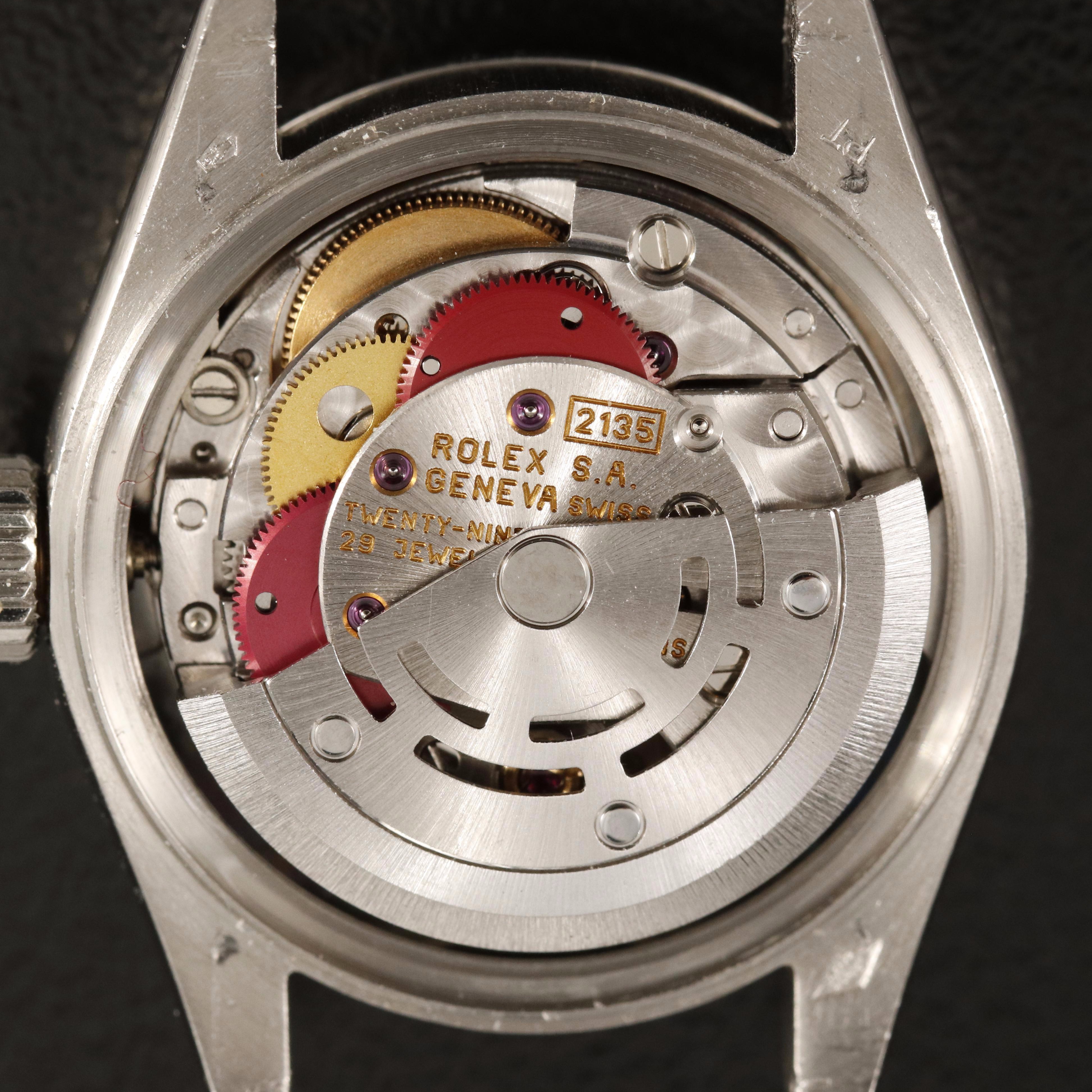 1996 Platinum Rolex Presidential with Factory Mother of Pearl Dial Watch