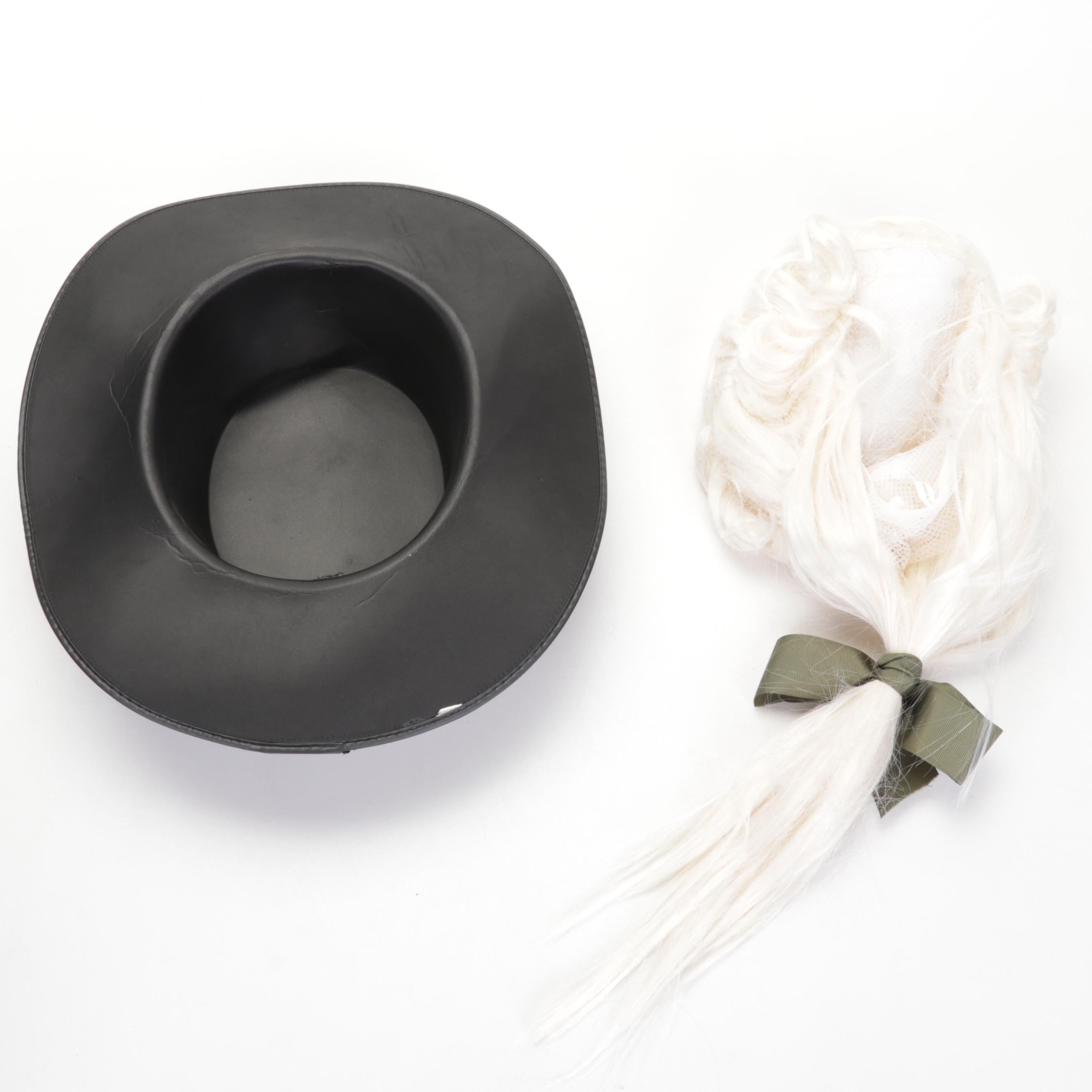 "V For Vendetta" Assembled Guy Fawkes Costume & American Novelty Hair Moustache