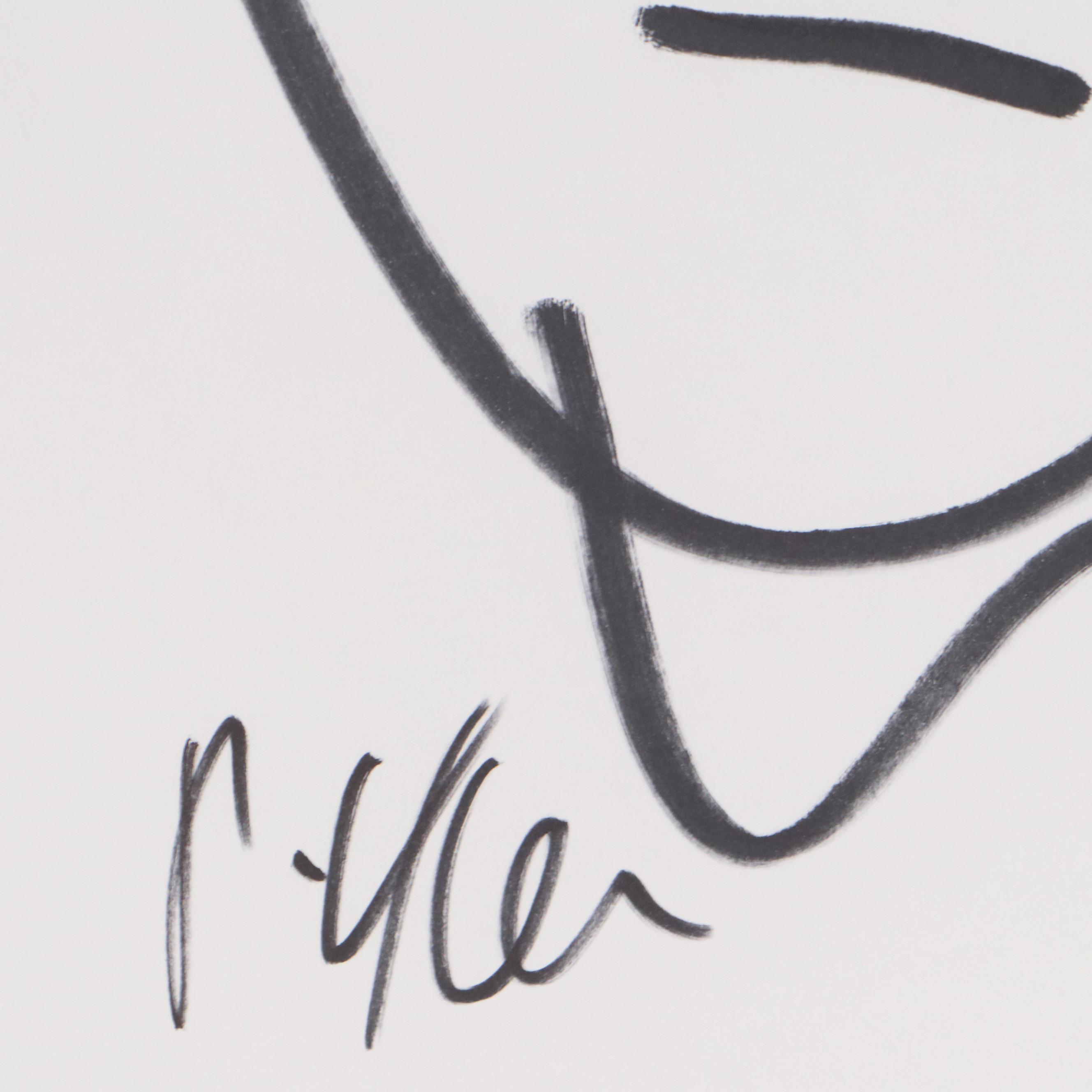 Peter Keil Abstract Ink Portraits