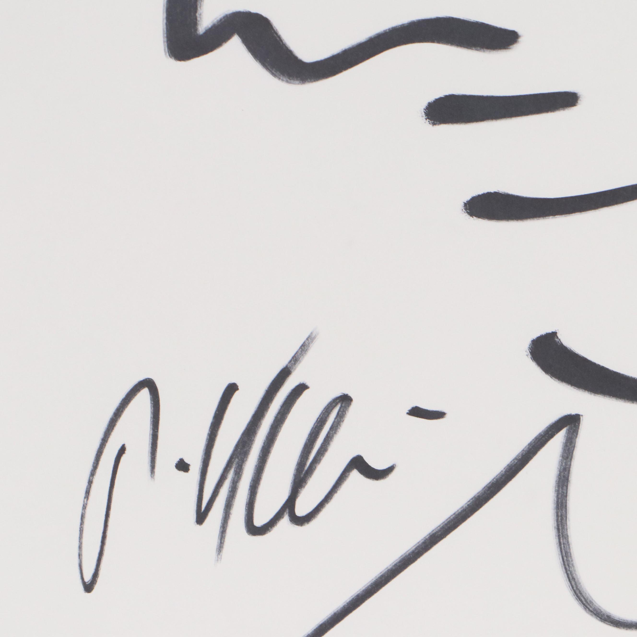 Peter Keil Abstract Ink Portraits