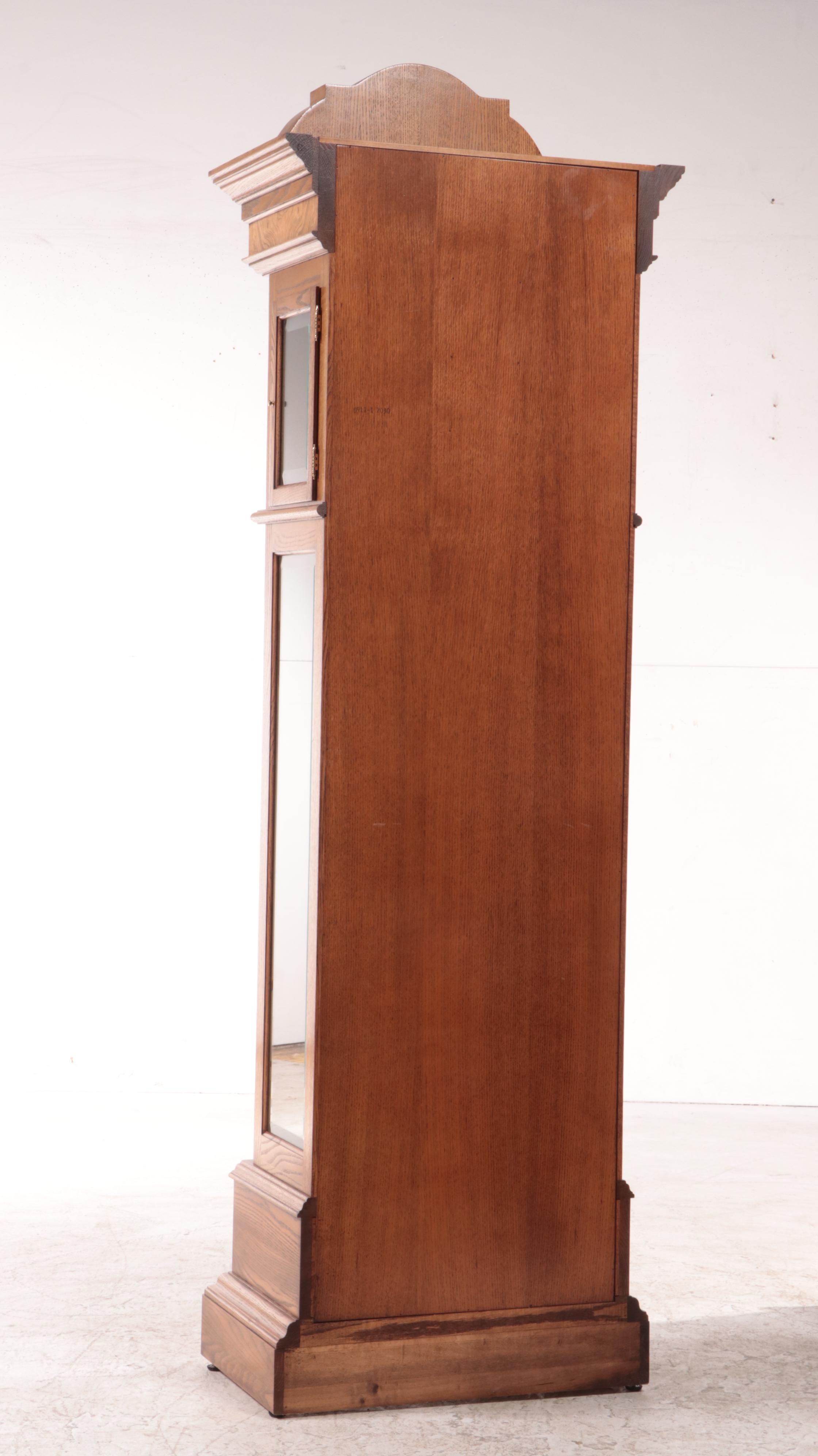 Sligh Oak Grandfather Clock