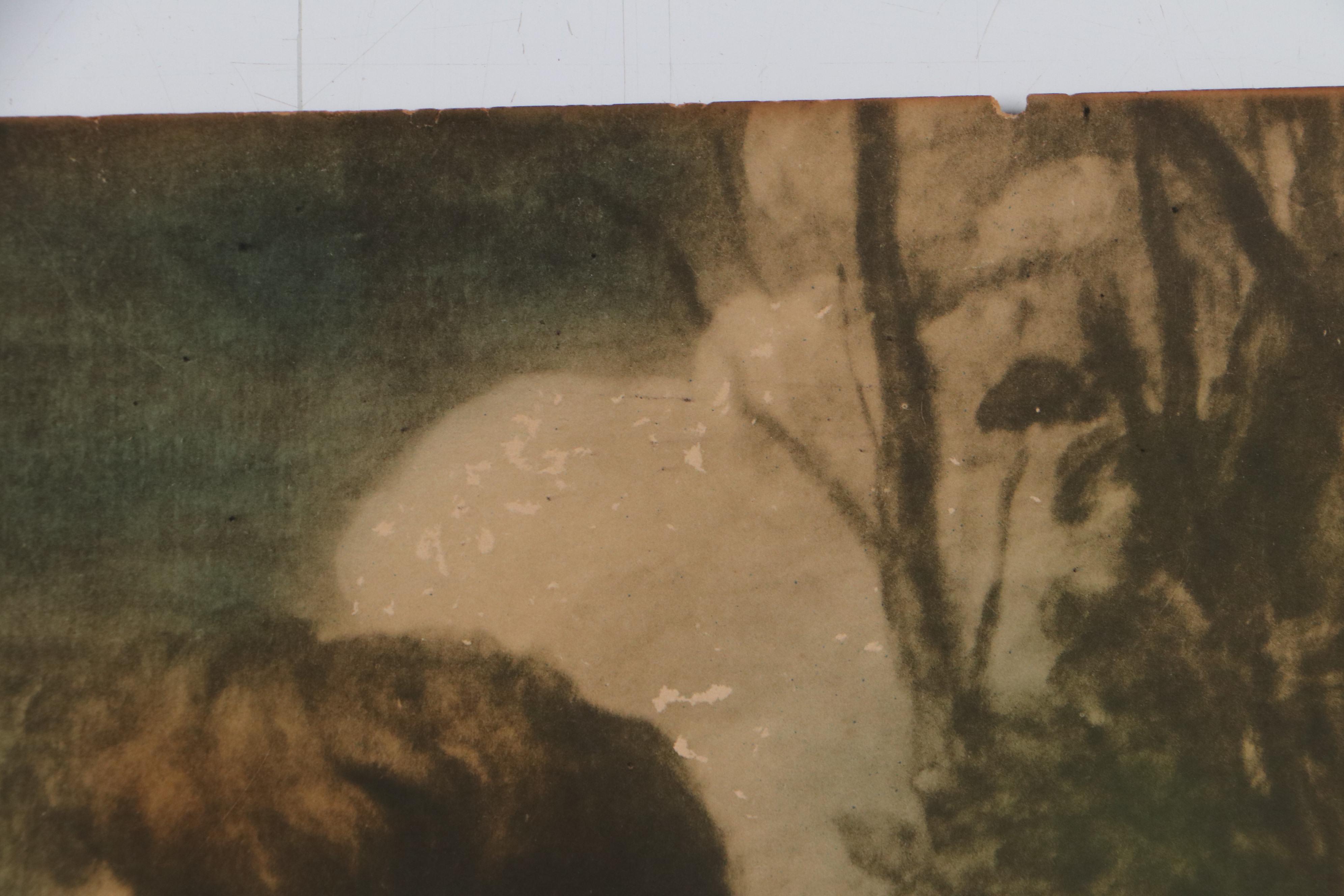 Collotype After George Frederic Watts "Sir Galahad"