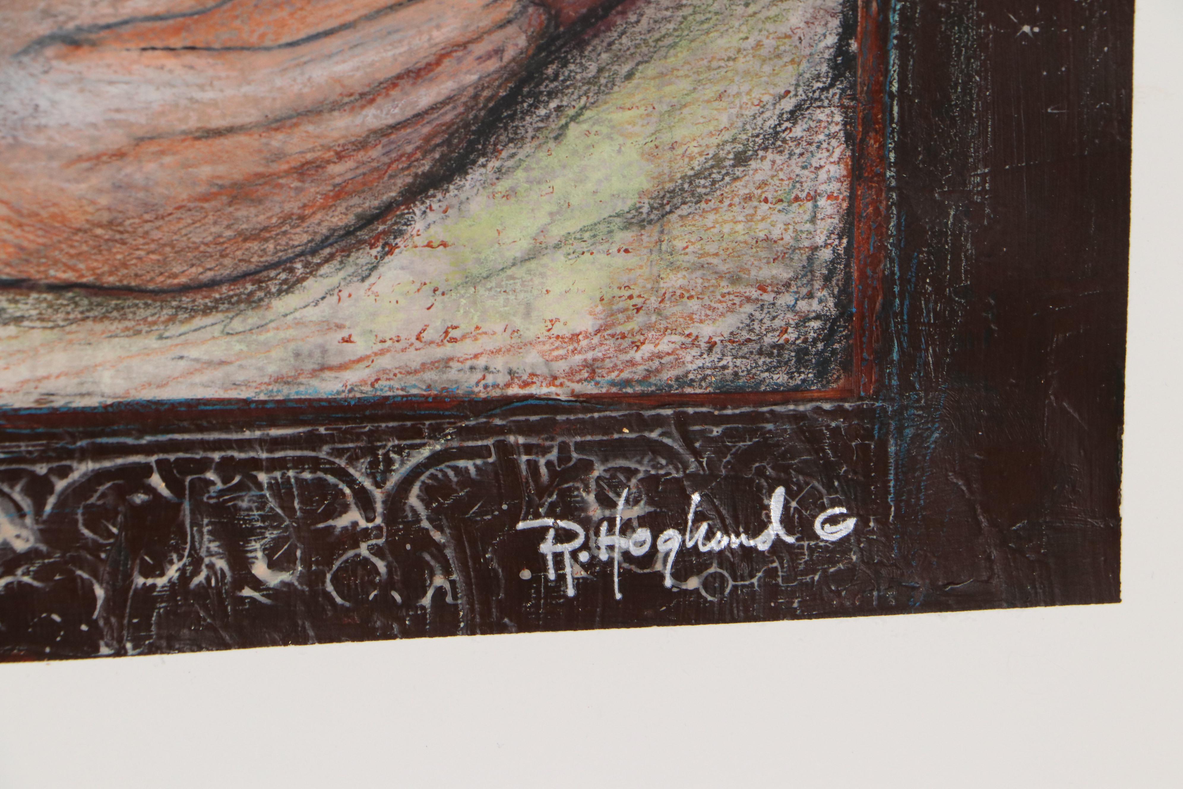 Robert Hoglund Mixed Media Composition "Miracles" 21st Century