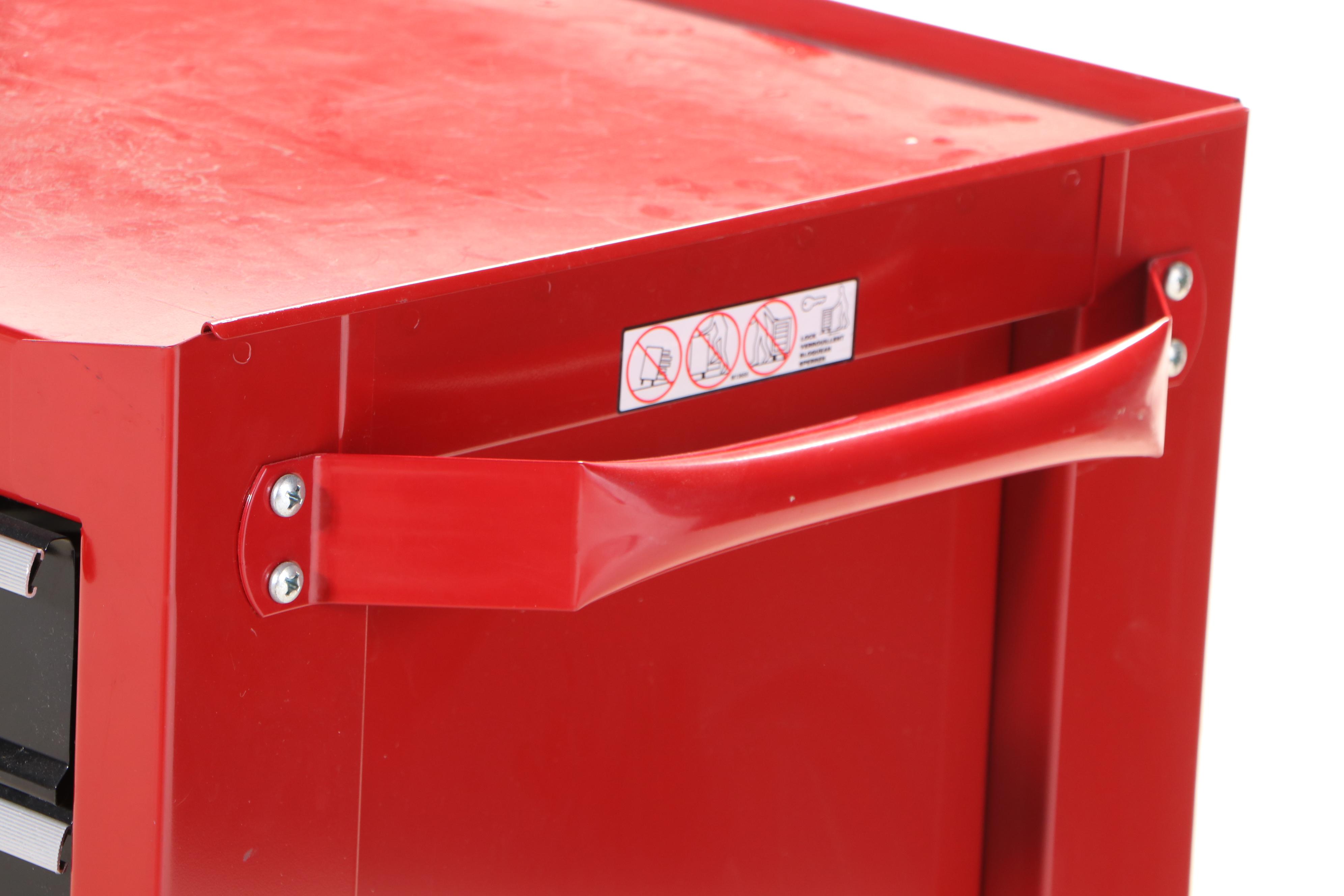 Craftsman Five Drawer Locking Tool Chest on Casters with Tools