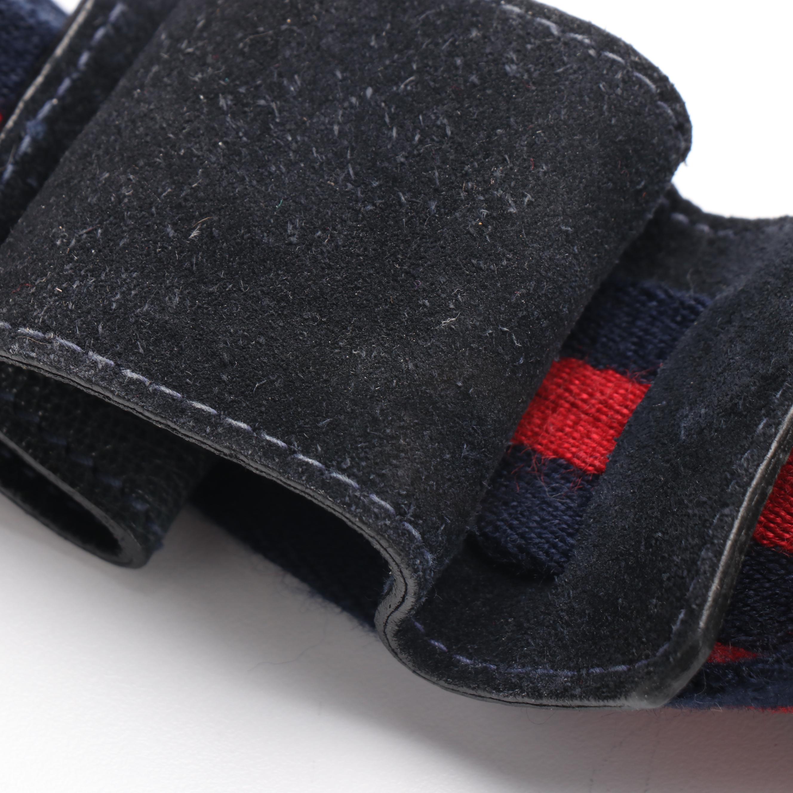 Gucci Overnight Travel Bag in GG Supreme Canvas with Web Trim