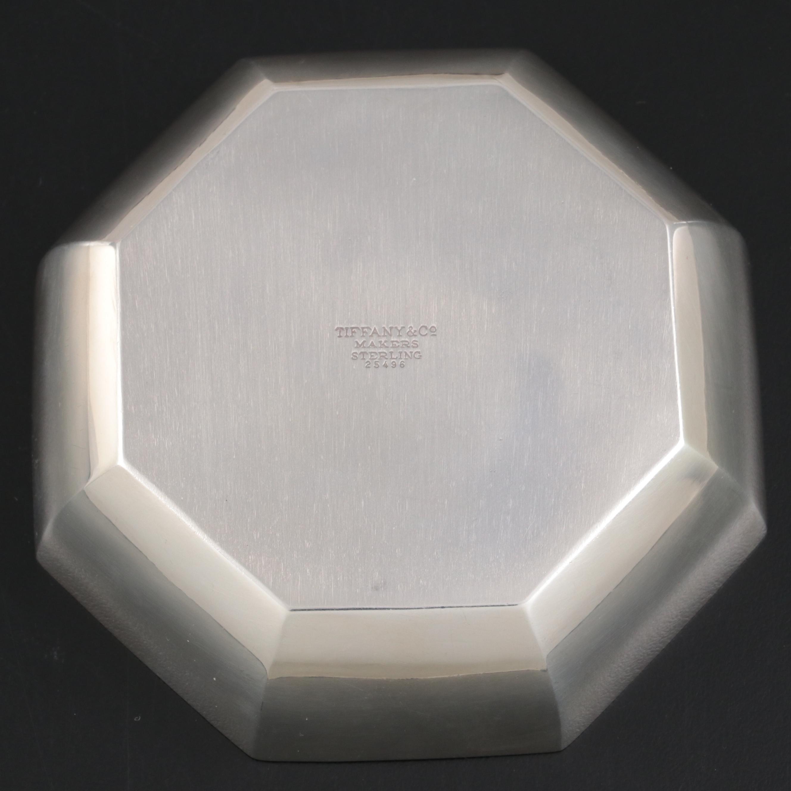 Tiffany & Co. Sterling Silver Octagon Dish