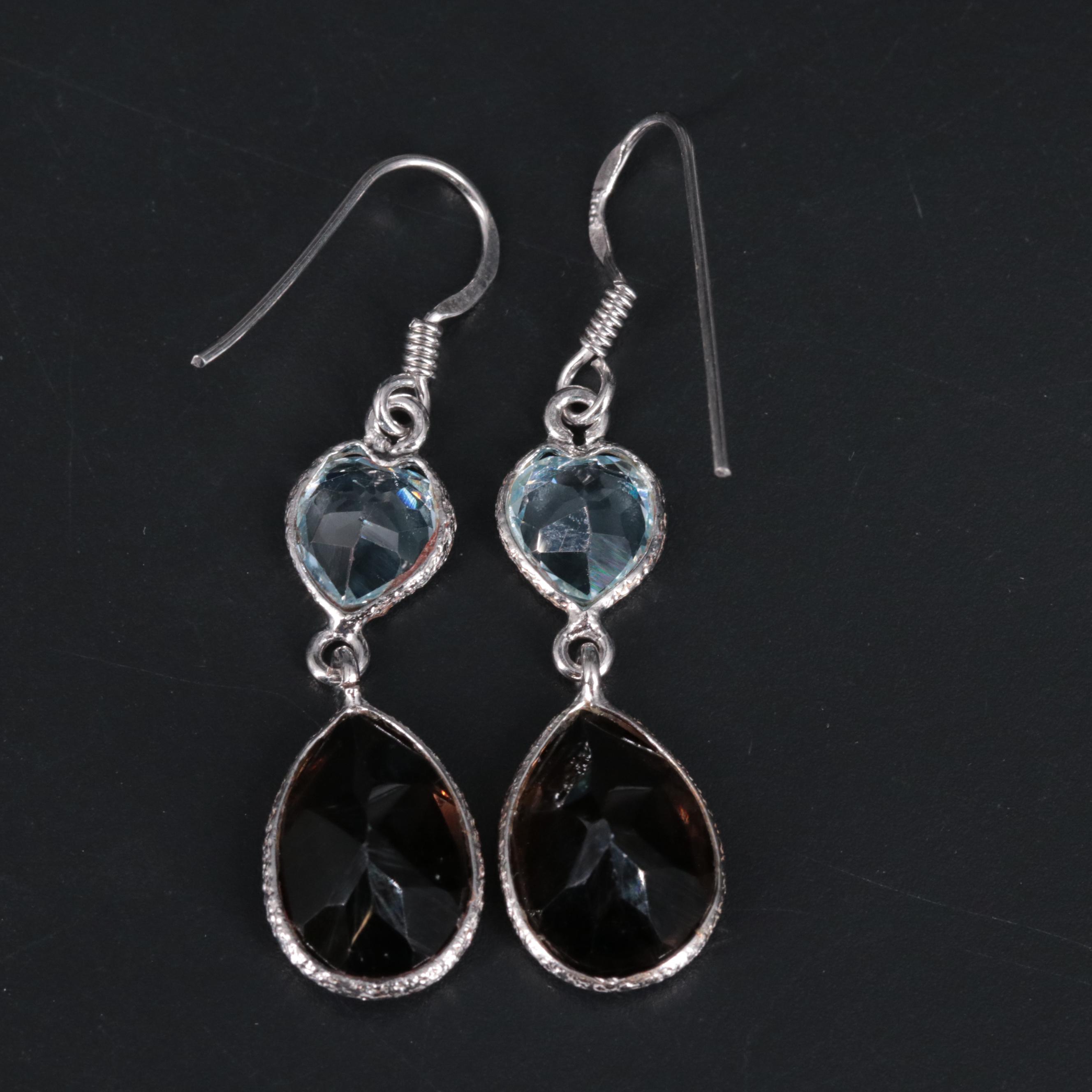 Sterling Silver Gemstone Earrings