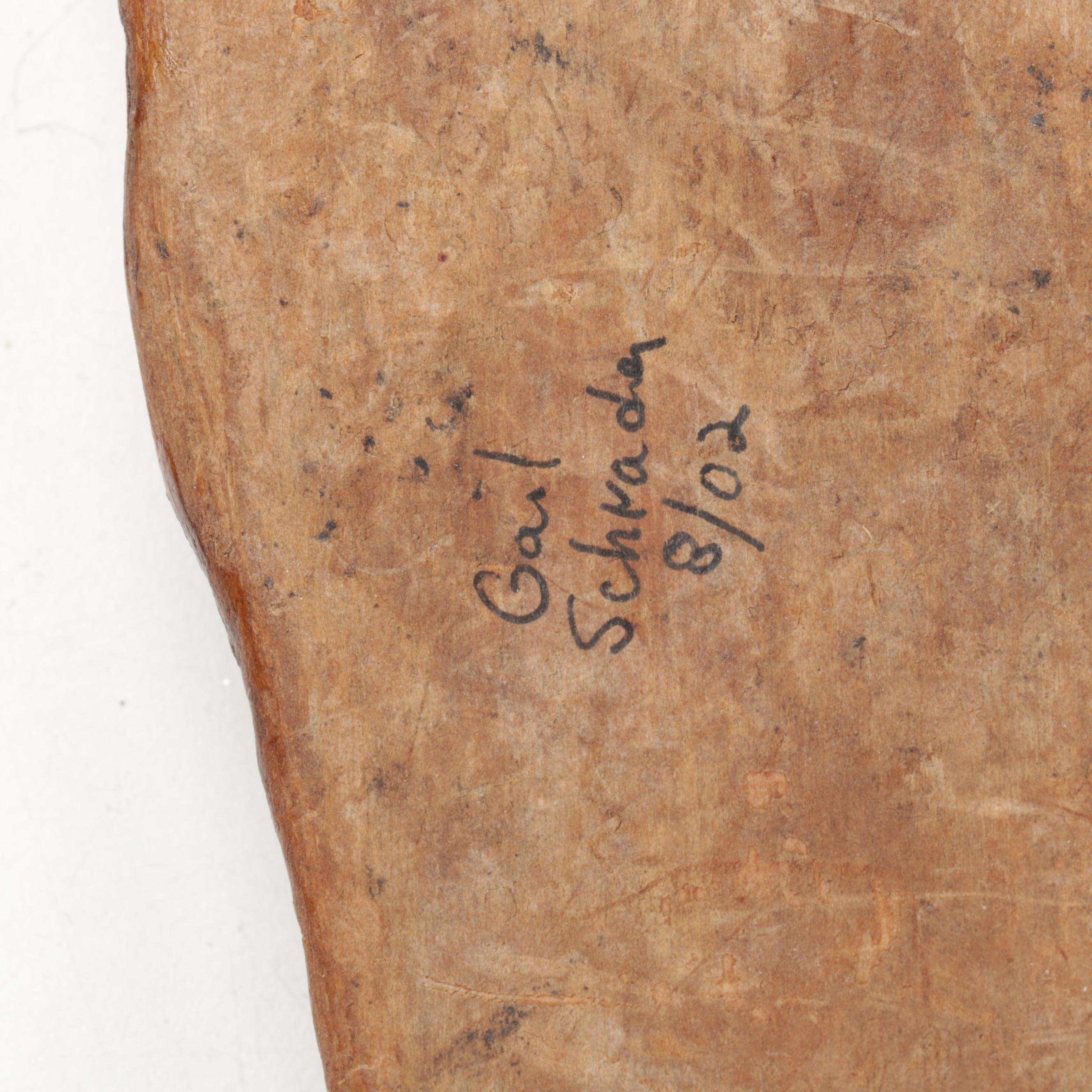 Carved Wood Faces and Figurine Sculptures