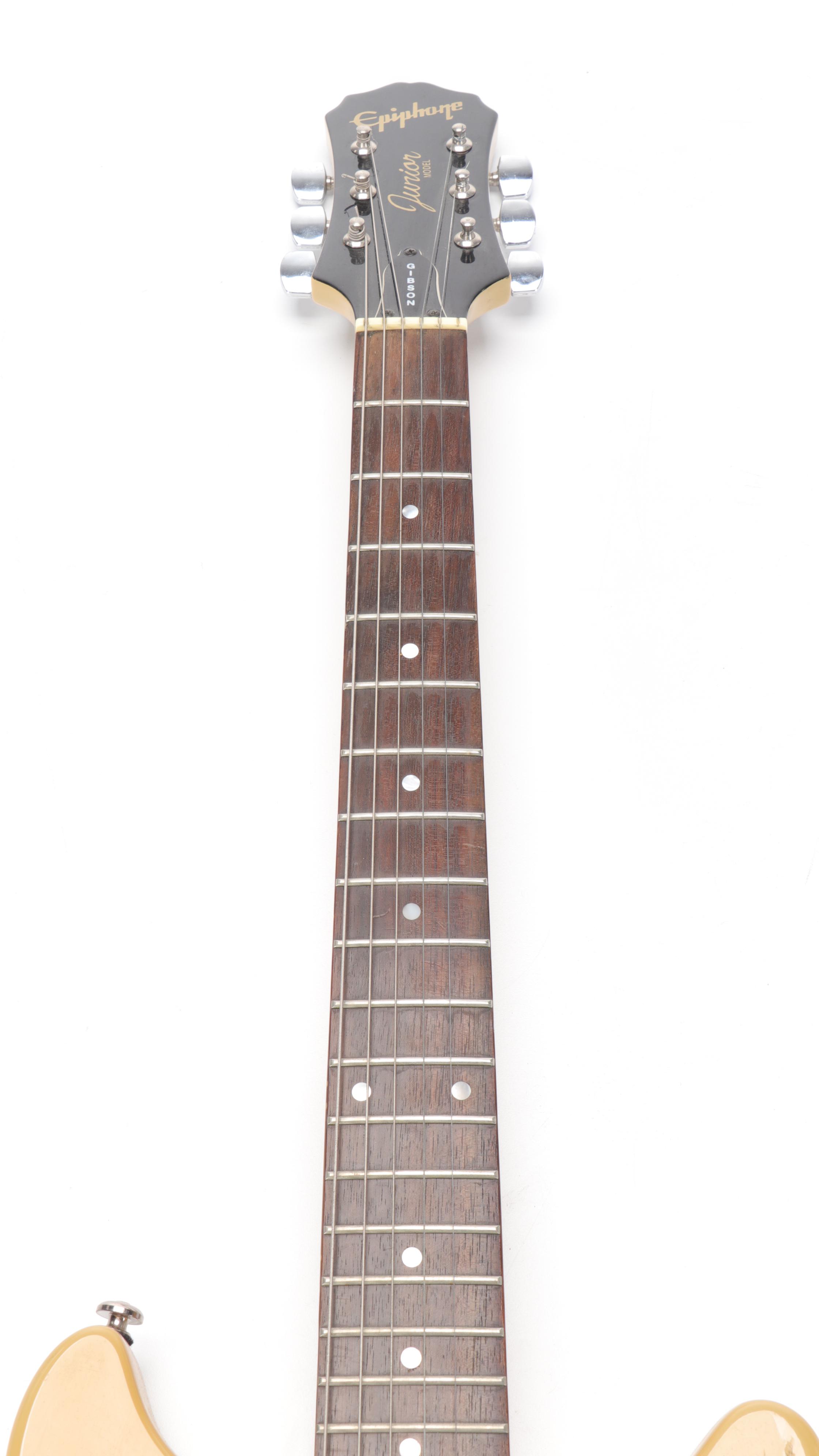 Epiphone Les Paul Junior Electric Guitar with Stand