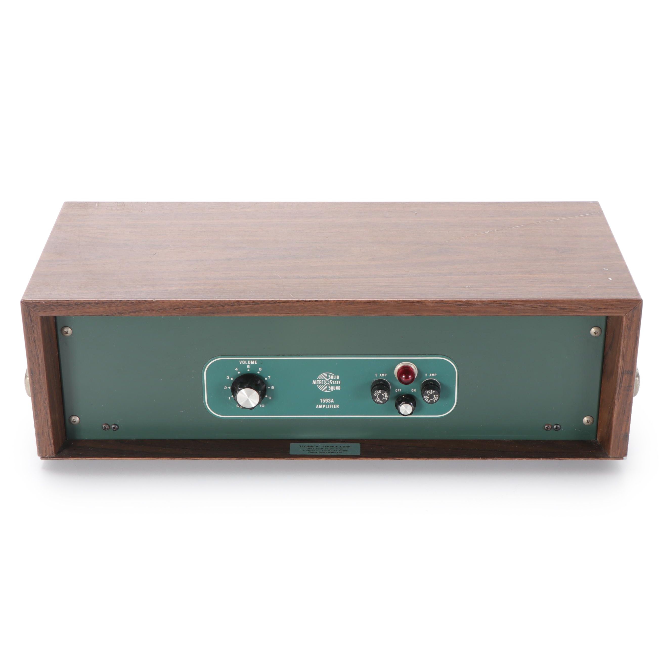 Altec 1593A Solid State Power Amplifier, Circa 1970s