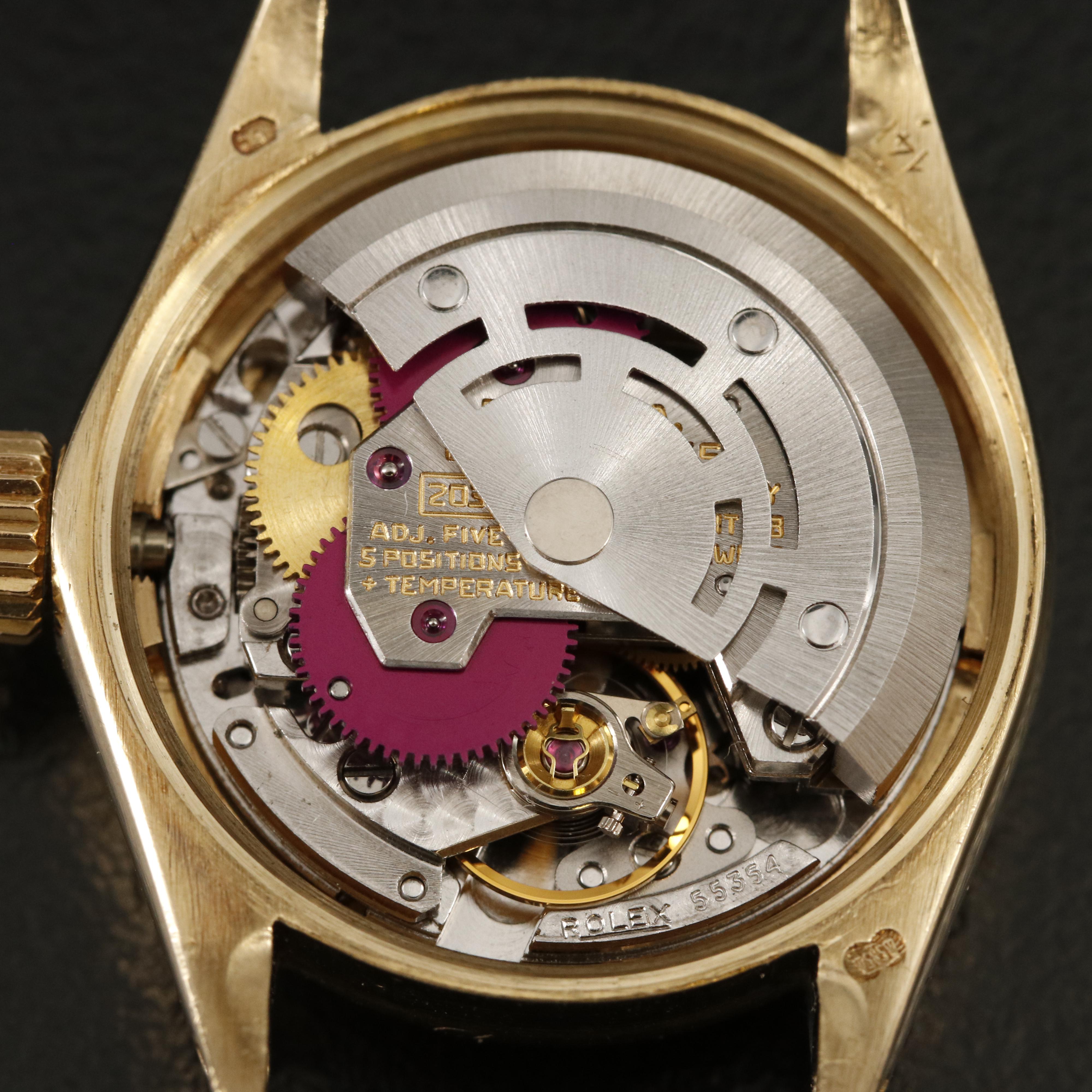 1977 Rolex Oyster Perpetual 14K Watch