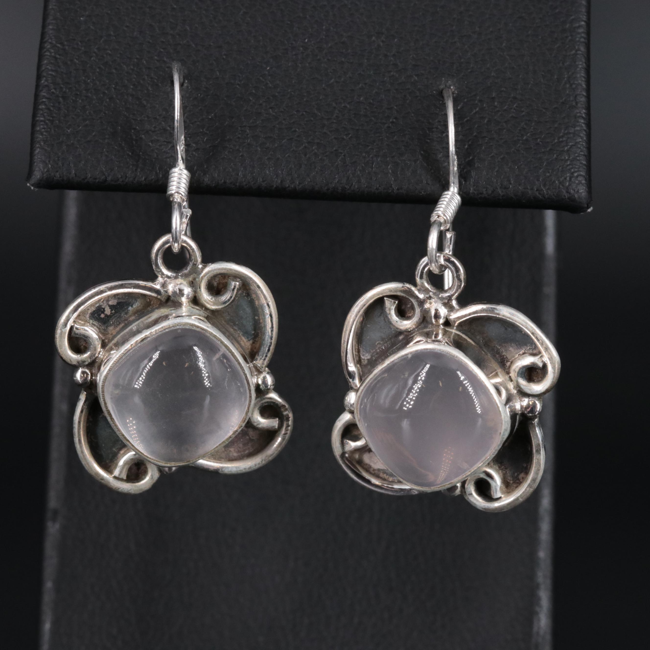 Sterling Silver Gemstone Earrings