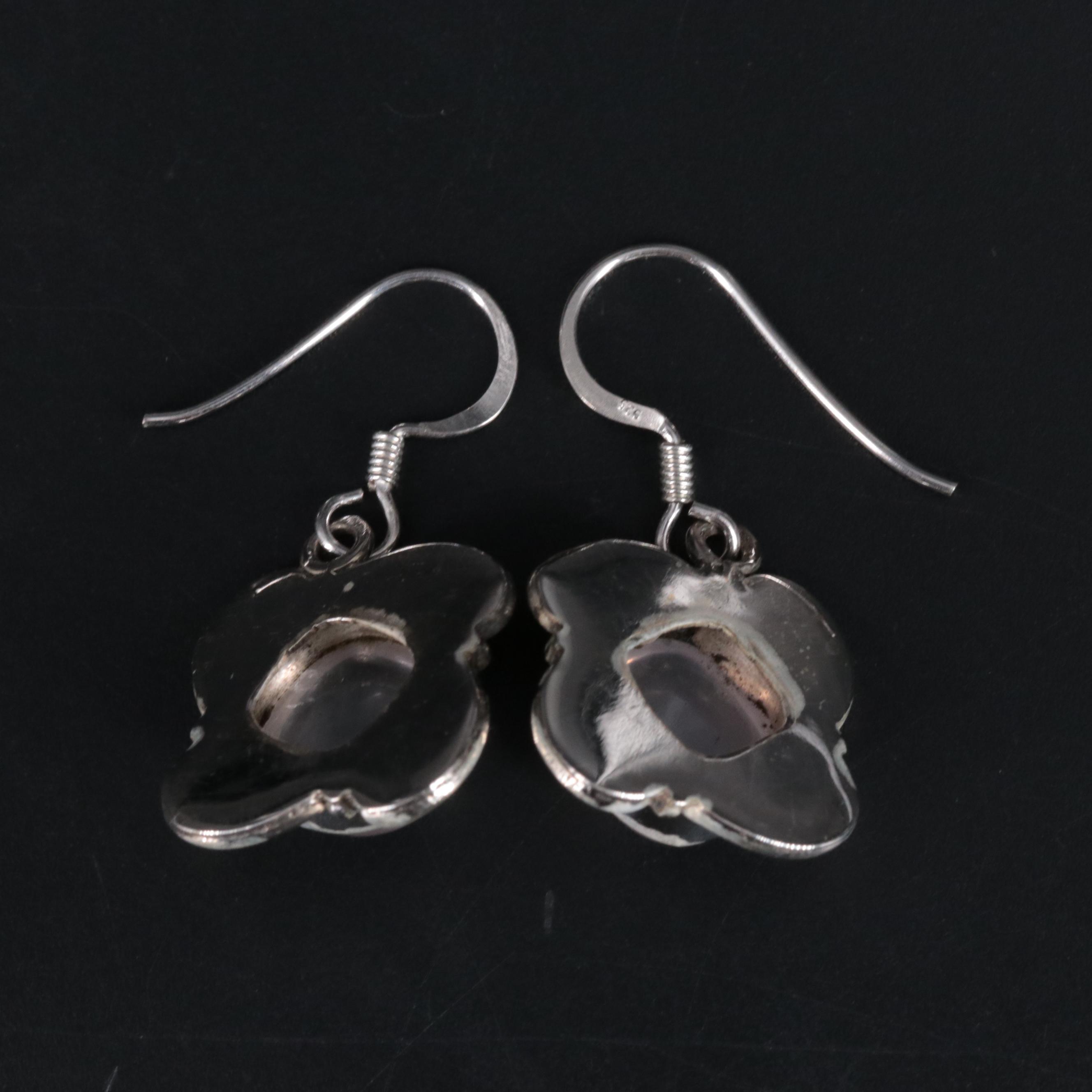 Sterling Silver Gemstone Earrings