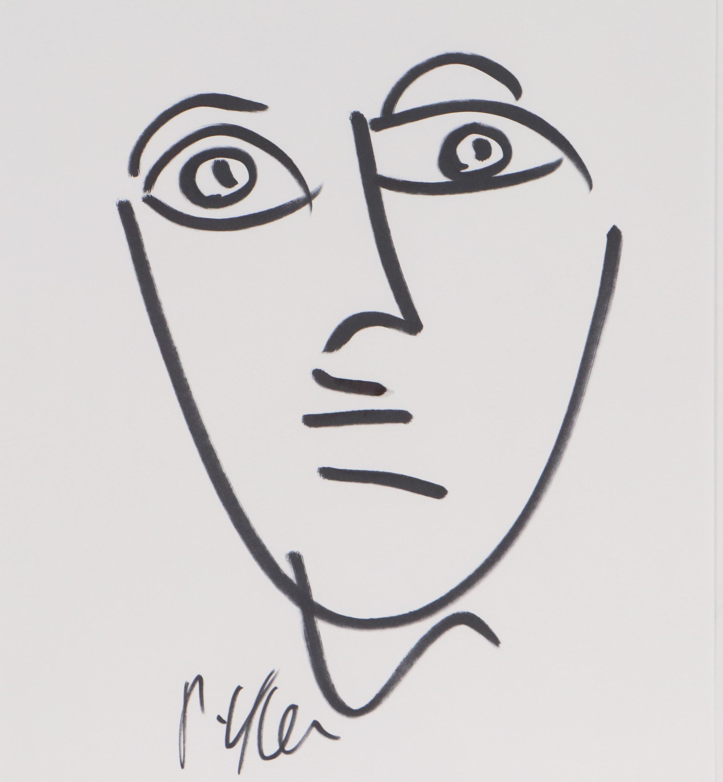 Peter Keil Abstract Ink Portraits