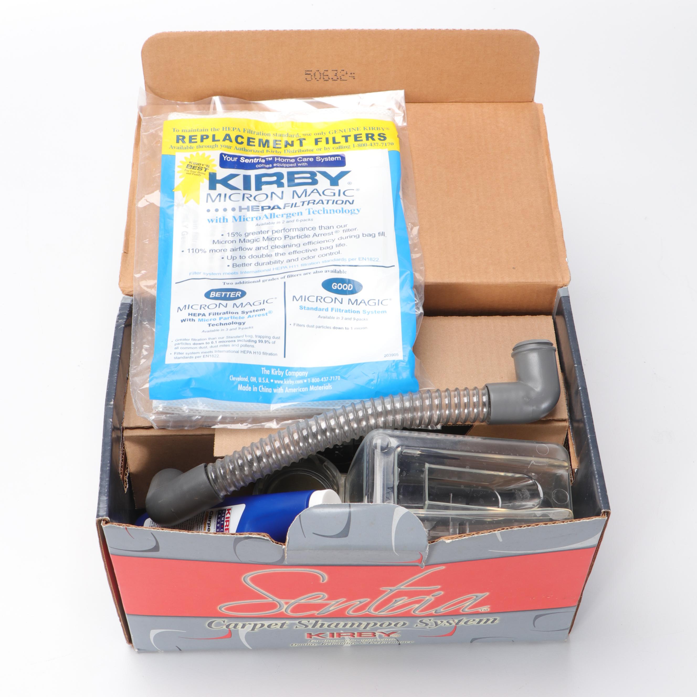 Kirby 100 Avalir Vacuum and Carpet Shampoo System With Accessories