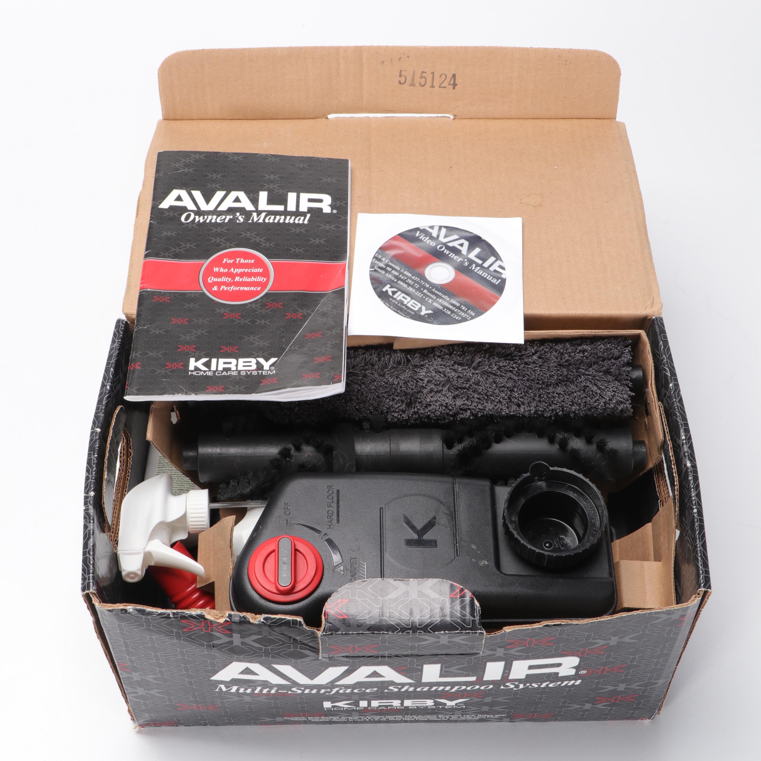 Kirby 100 Avalir Vacuum and Carpet Shampoo System With Accessories