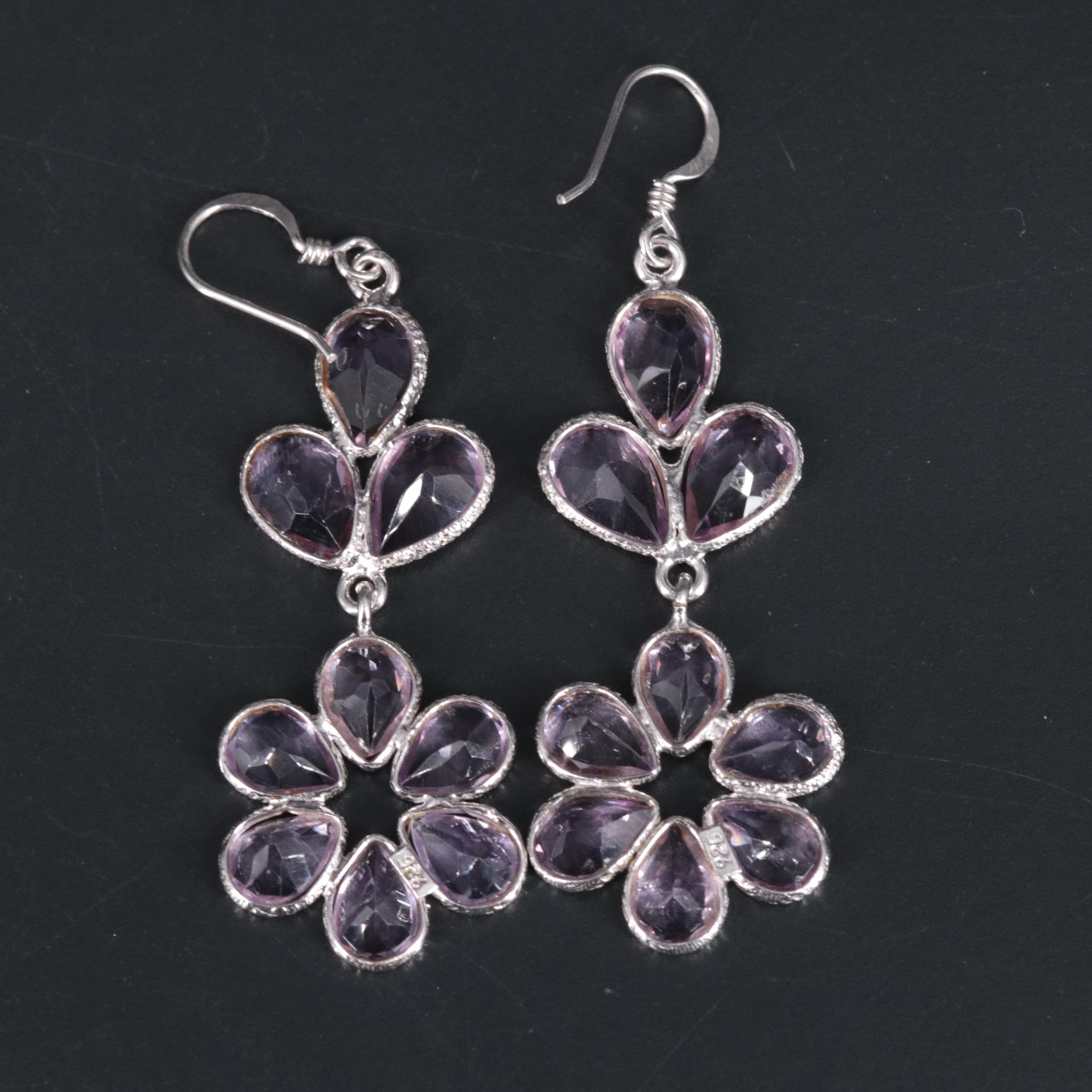 Sterling Silver Gemstone Earrings