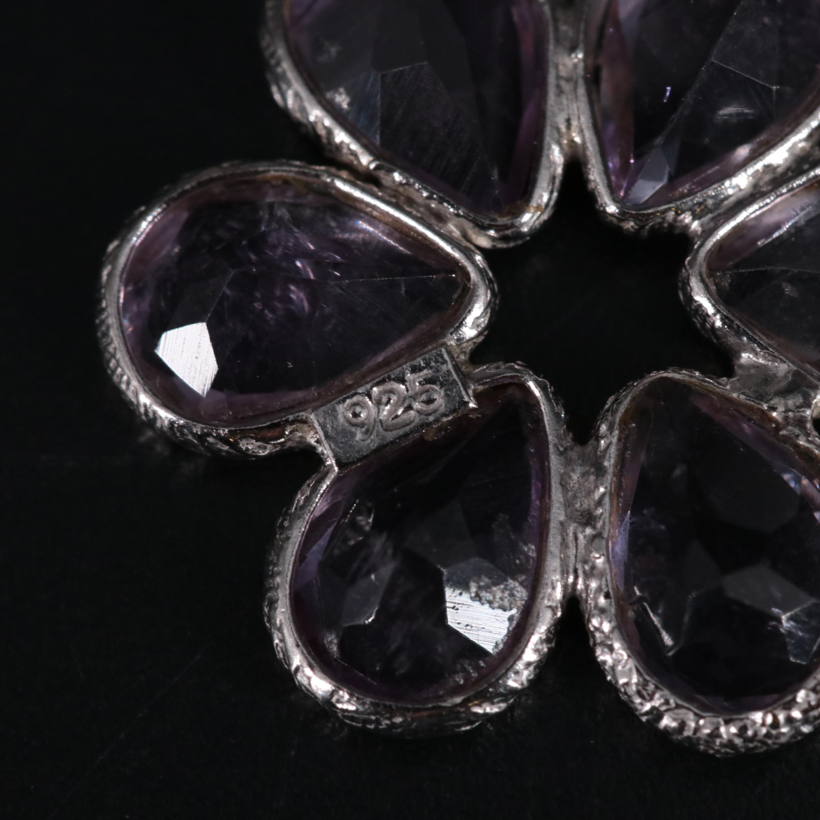 Sterling Silver Gemstone Earrings