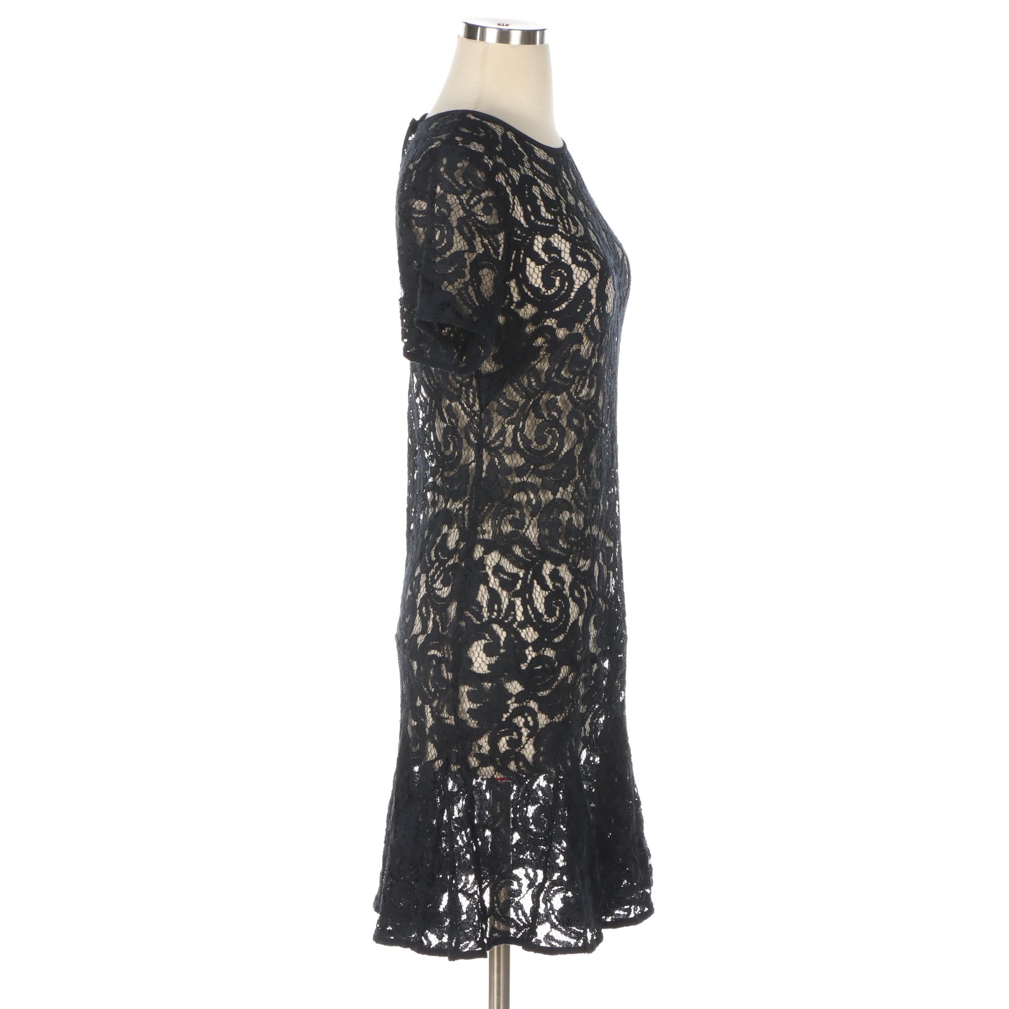 MICHAEL Michael Kors Lace Dress and Theory Sheath with Quilted Detail