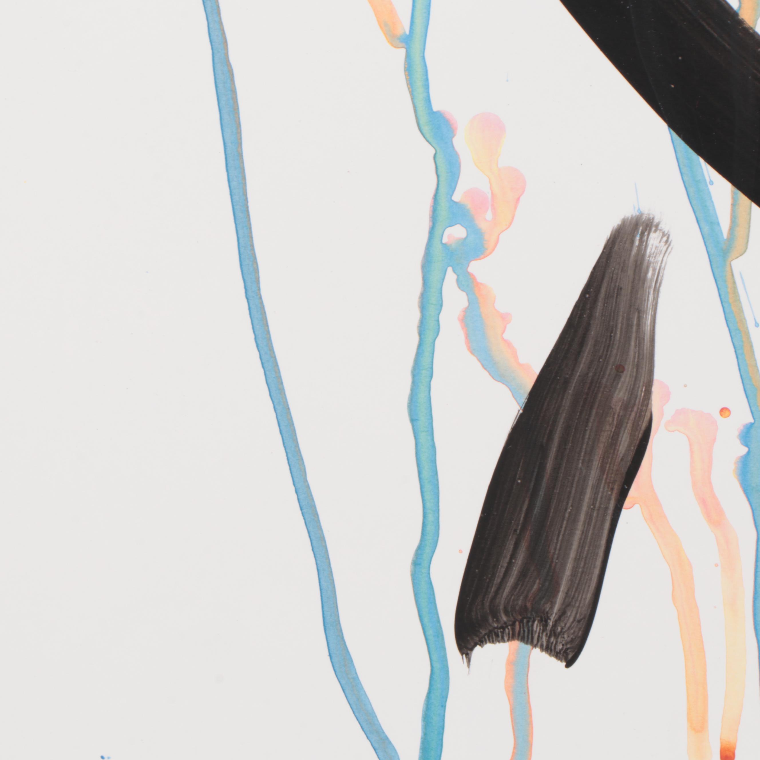 Peter Keil Abstract Acrylic Portrait