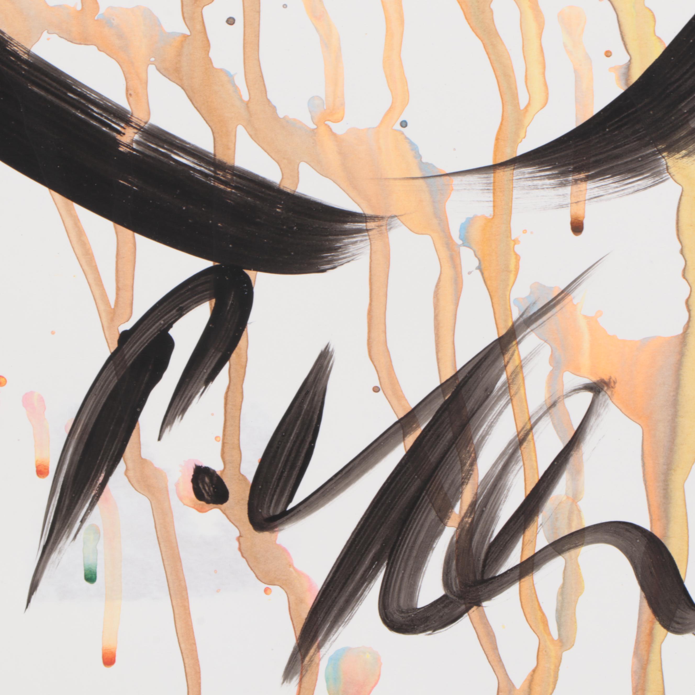 Peter Keil Abstract Acrylic Portrait