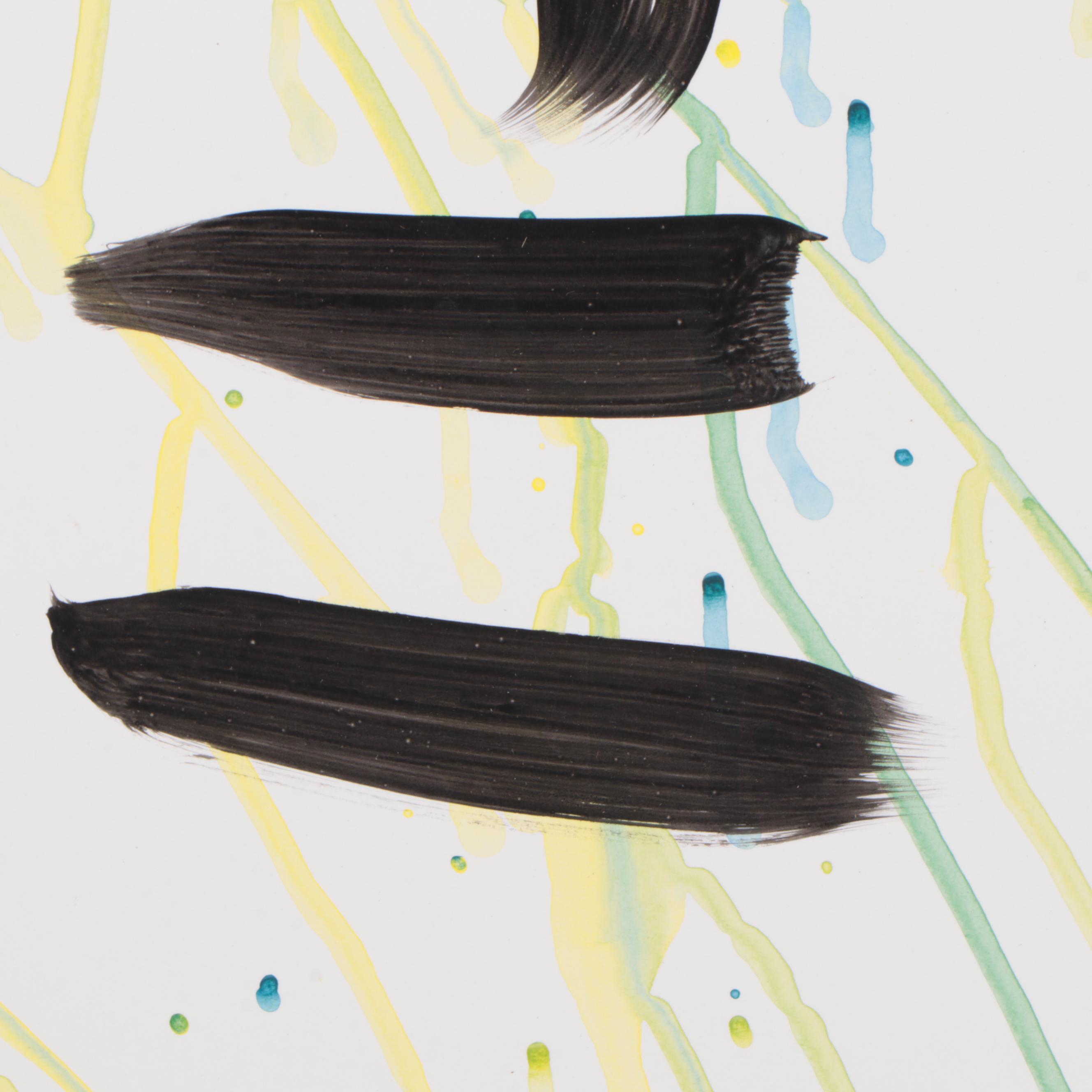 Peter Keil Abstract Acrylic Portrait