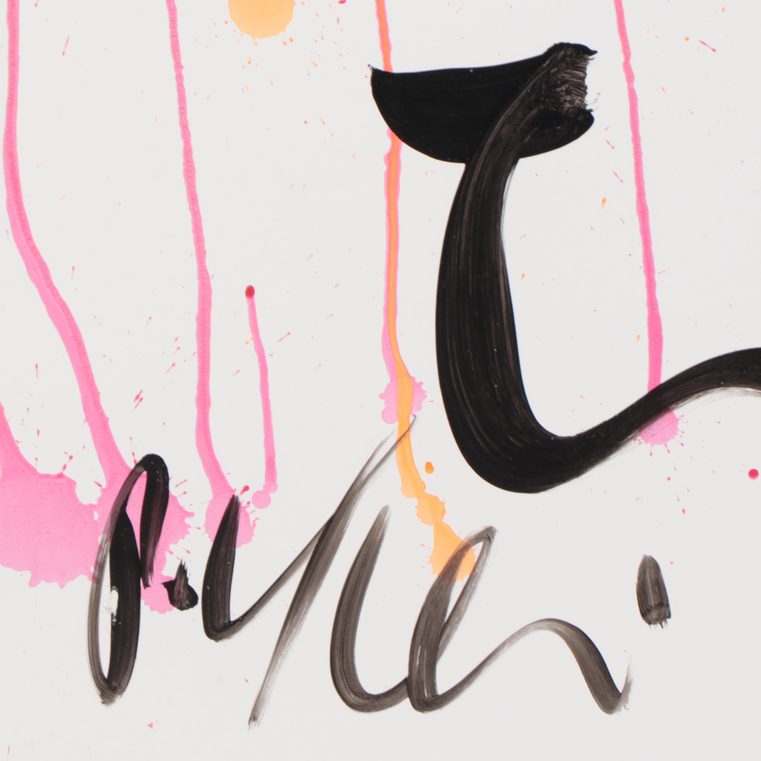 Peter Keil Abstract Acrylic Portrait