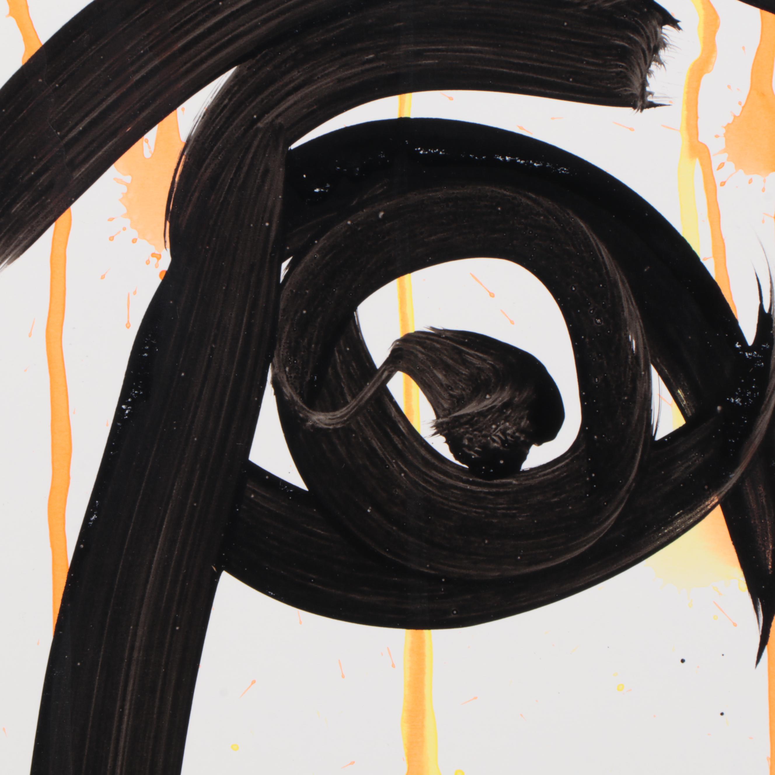 Peter Keil Abstract Acrylic Portrait