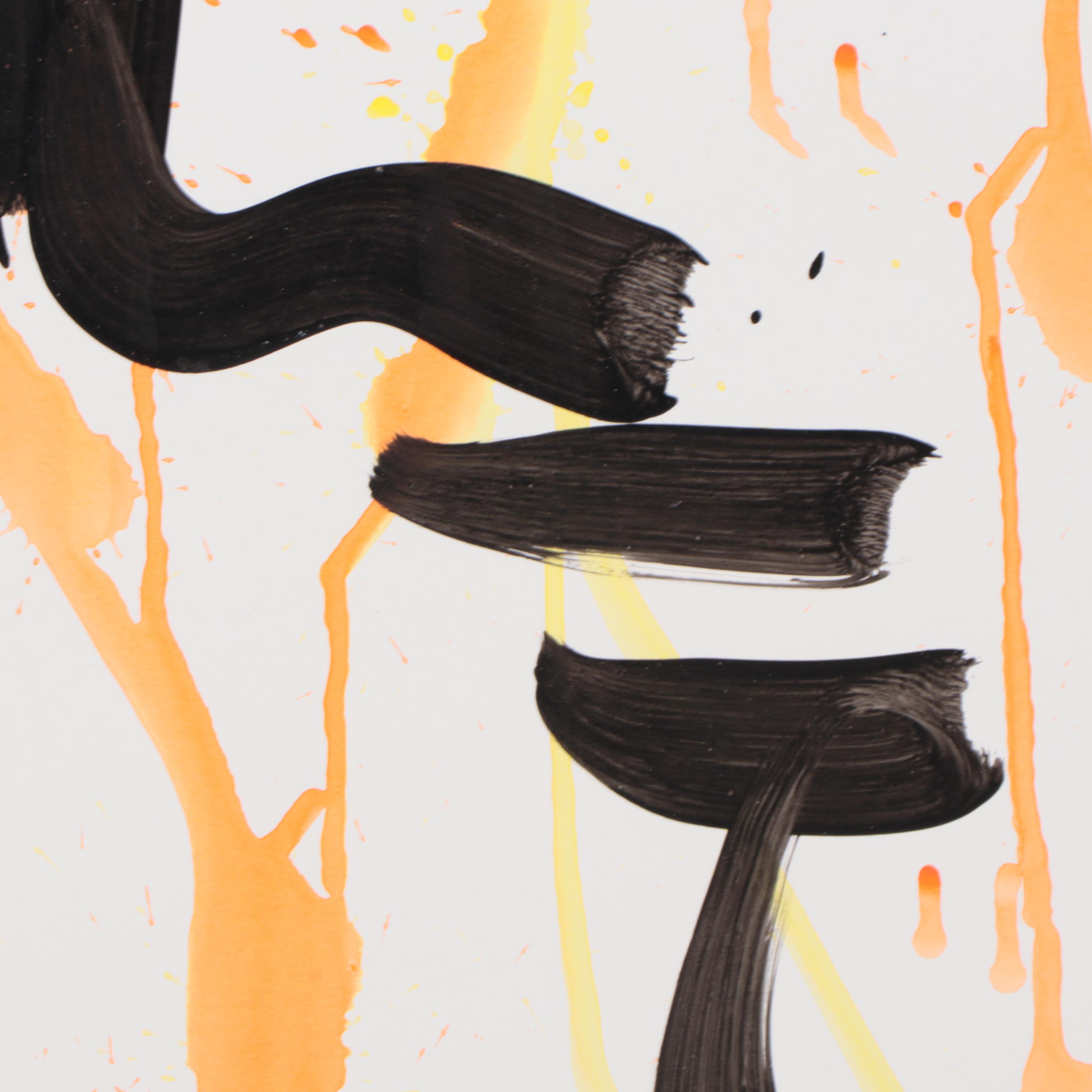 Peter Keil Abstract Acrylic Portrait