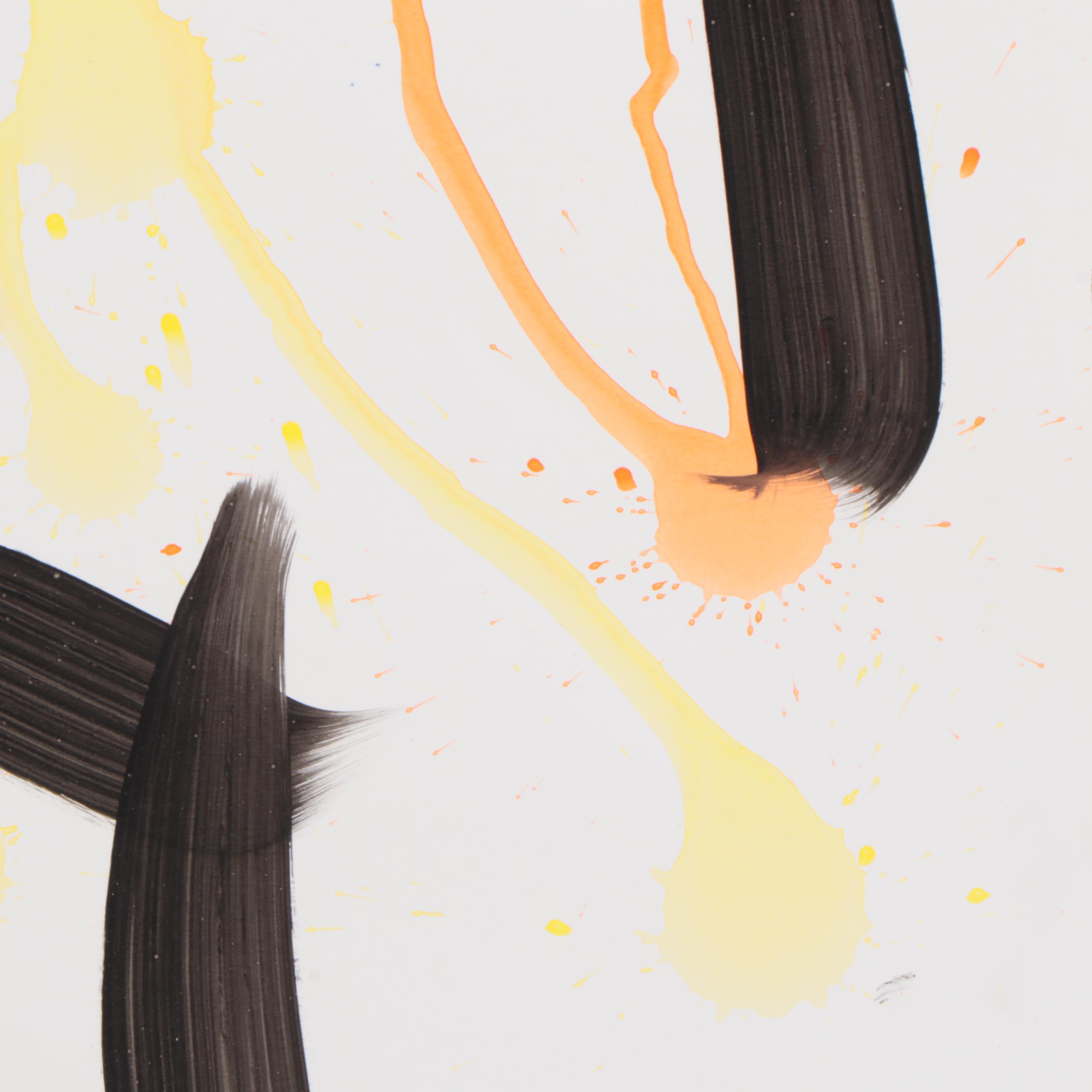 Peter Keil Abstract Acrylic Portrait