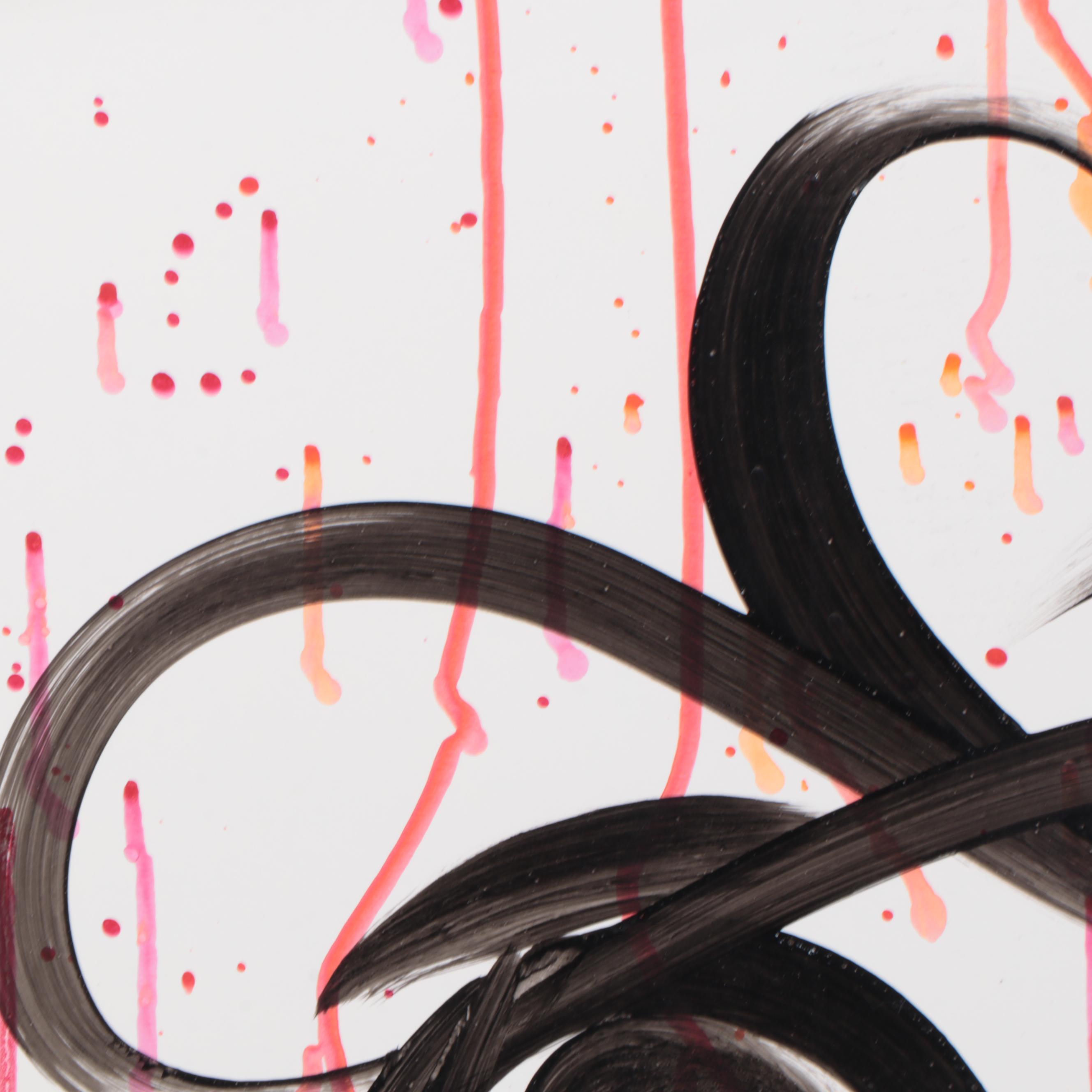 Peter Keil Abstract Acrylic Portrait