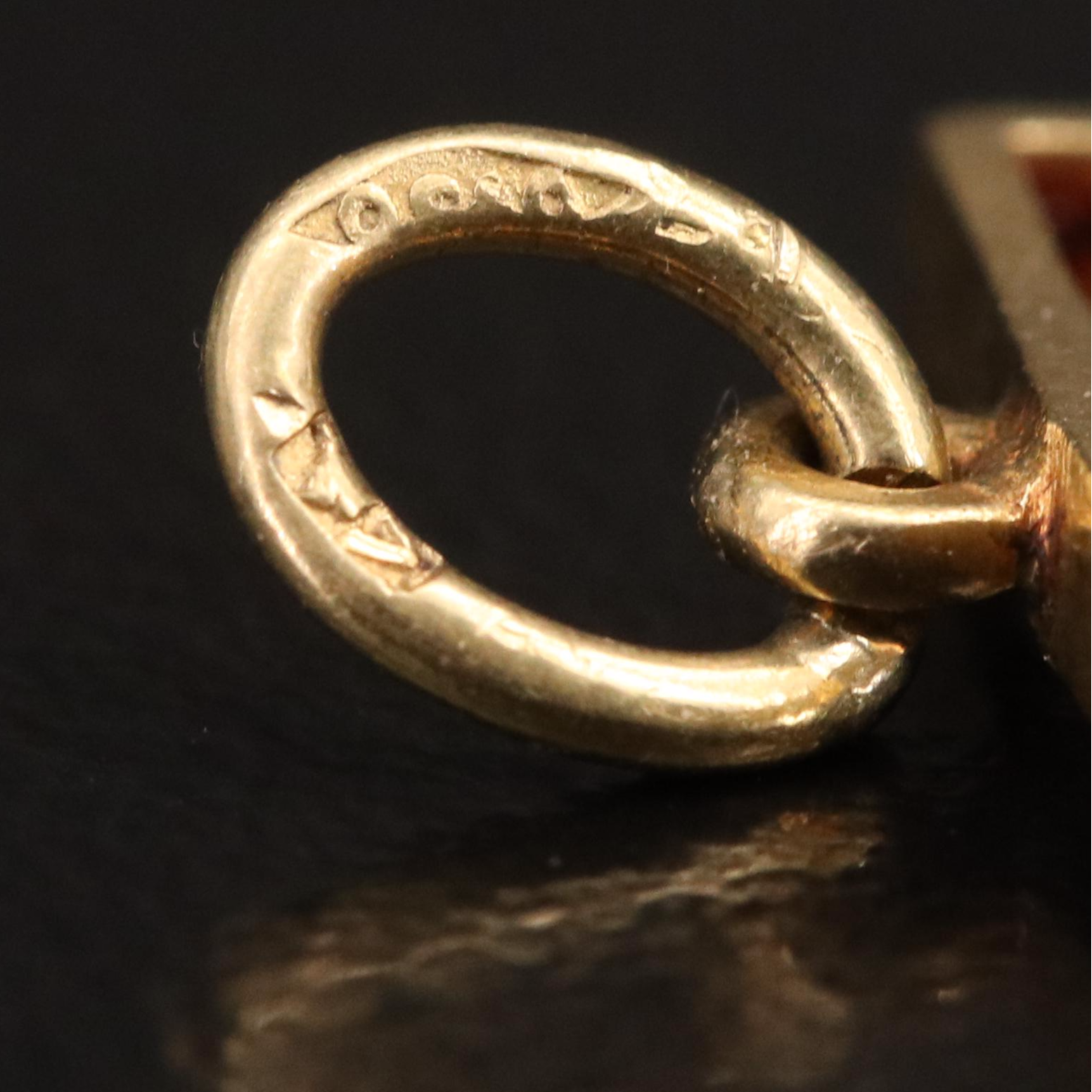 18K Coat of Arms for Luxembourg Pendant