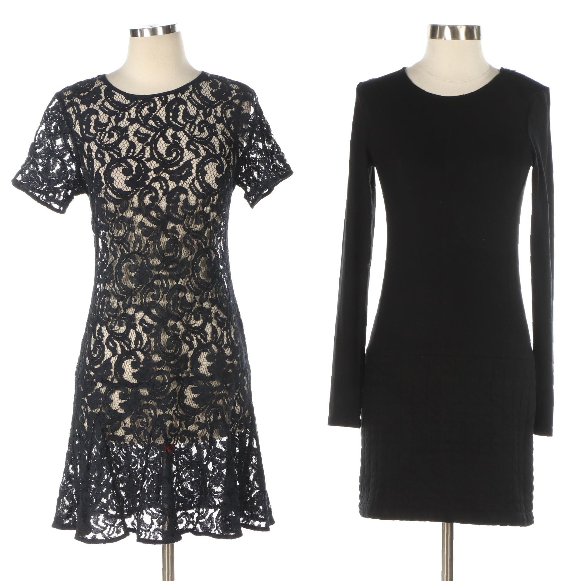 MICHAEL Michael Kors Lace Dress and Theory Sheath with Quilted Detail