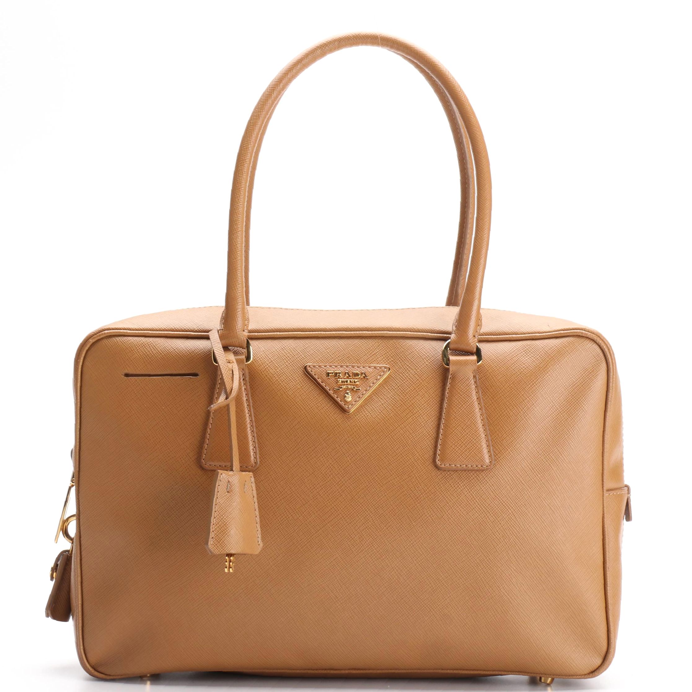 Prada Saffiano Leather Satchel