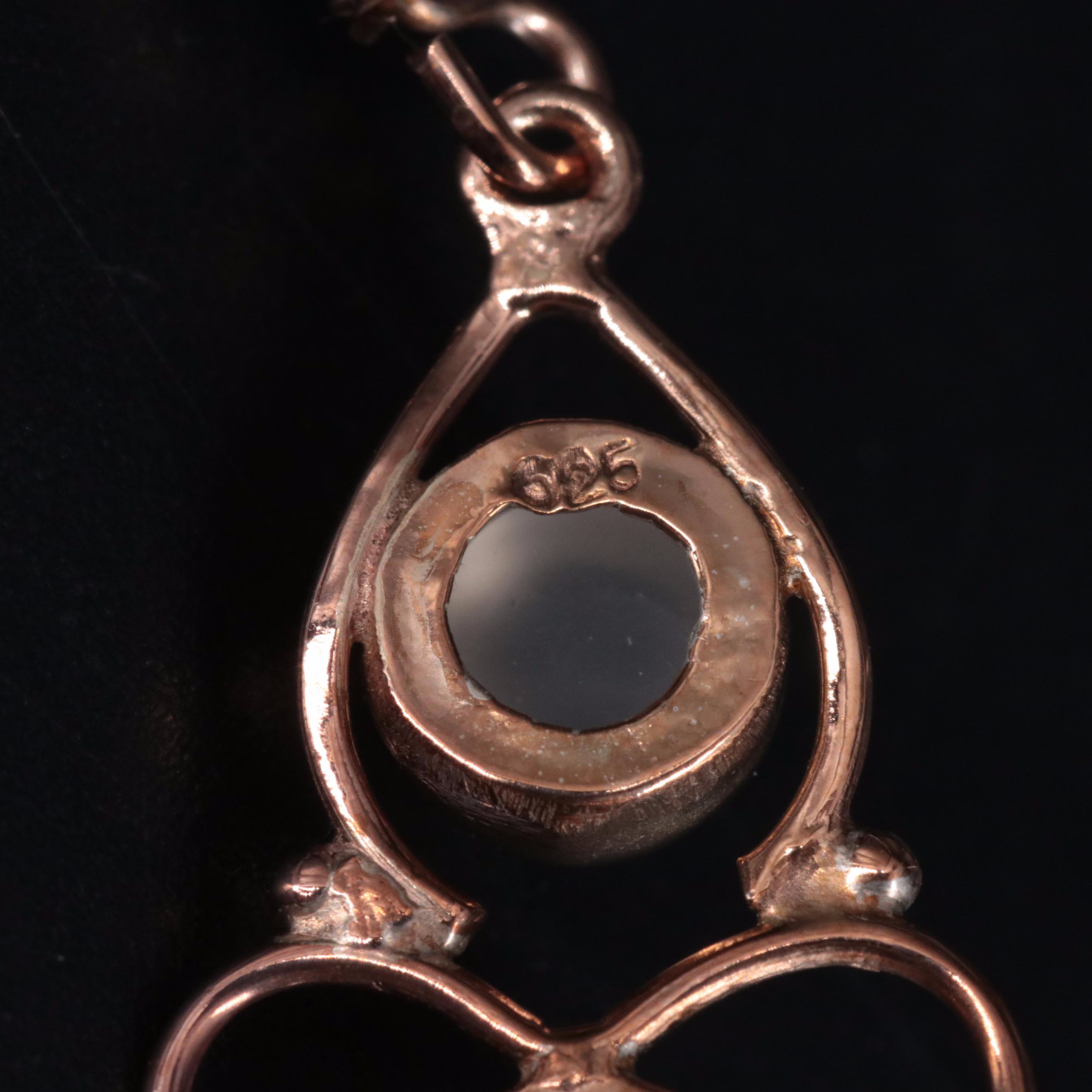 Sterling Silver Gemstone Earrings