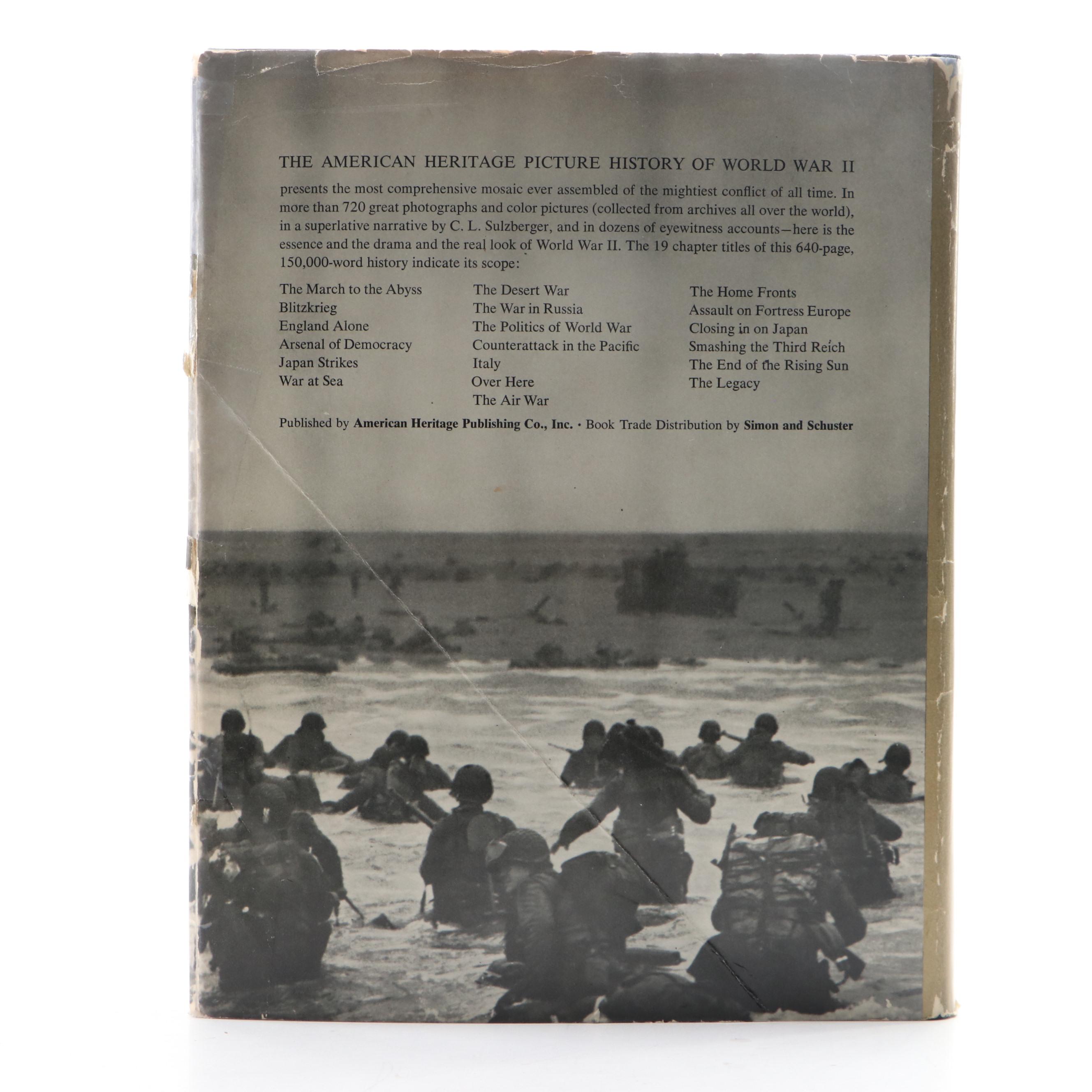 "The American Heritage Picture History of World War II" and More War Books