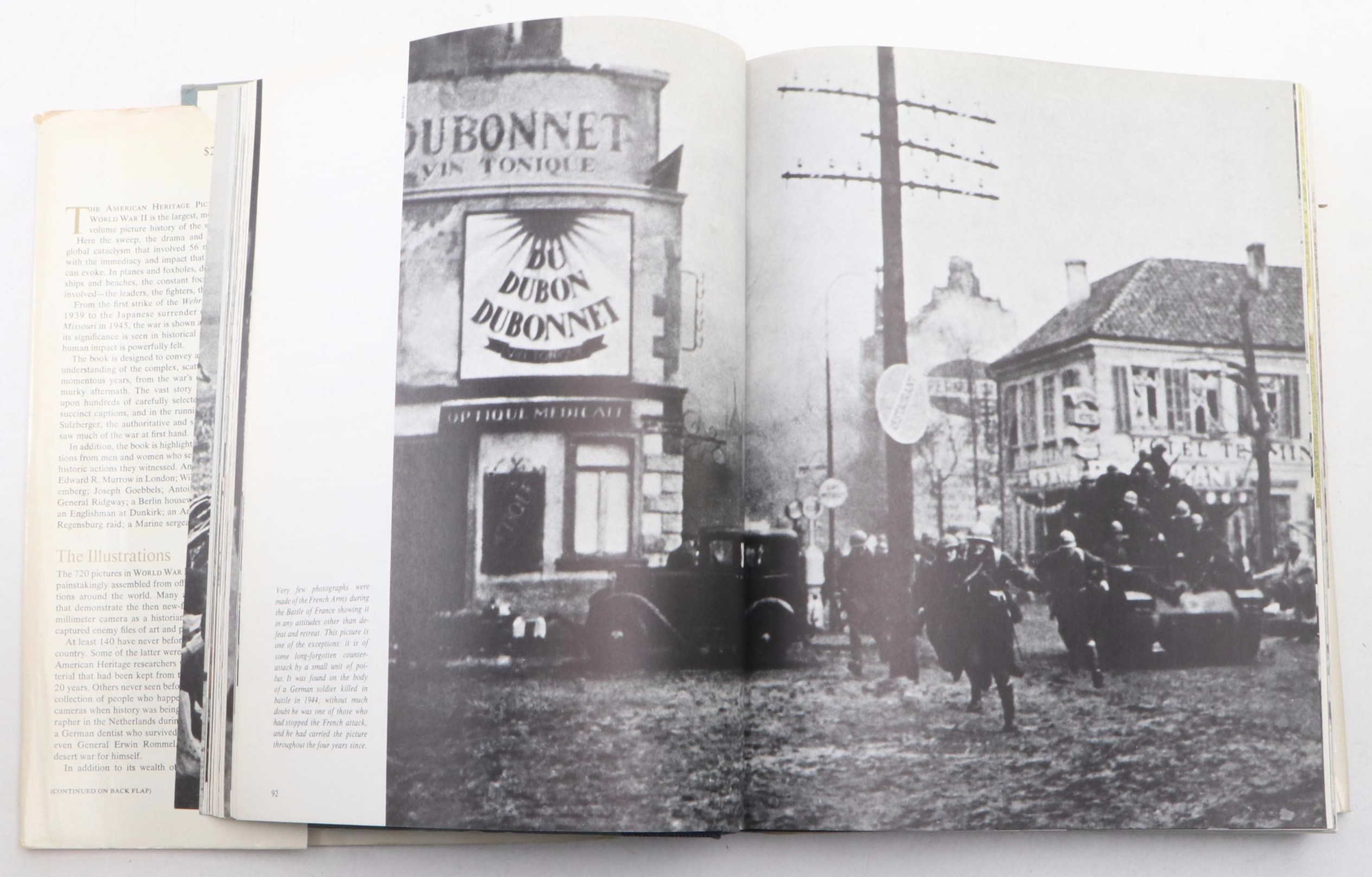 "The American Heritage Picture History of World War II" and More War Books