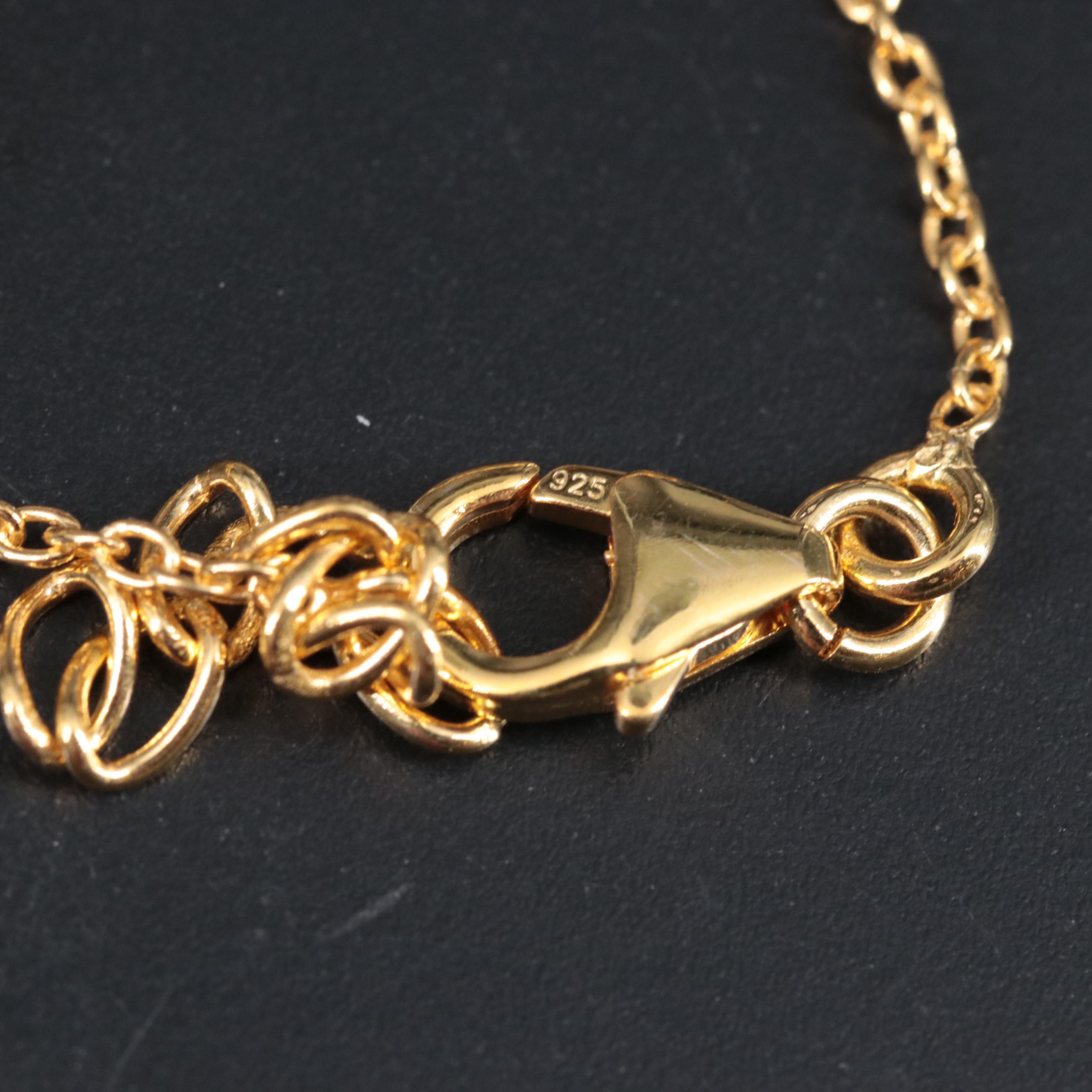 Sterling Silver Gemstone Bracelet