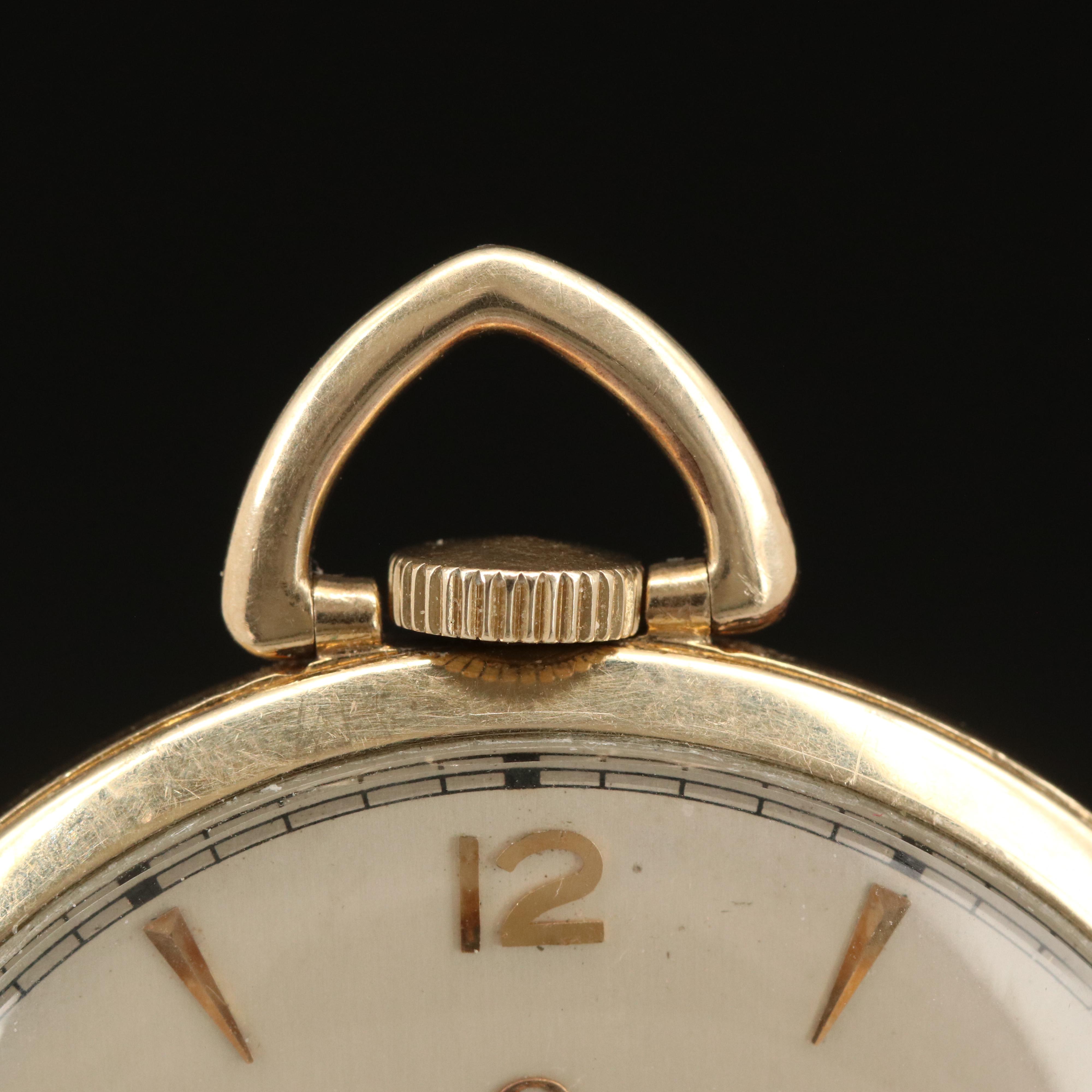 Omega 14K Gold-Filled Pocket Watch