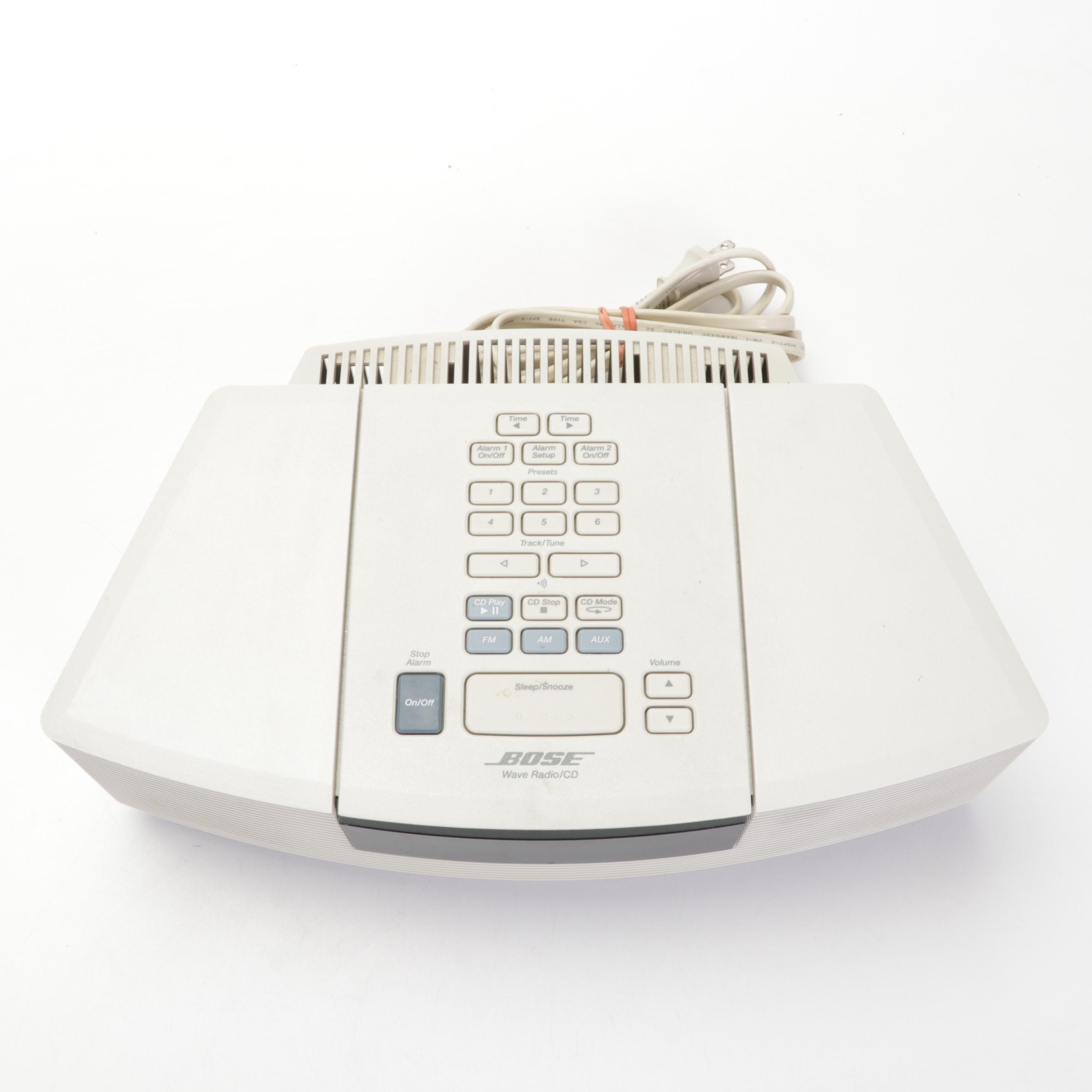 Bose Wave Radio and CD Player With Remote, 1990s