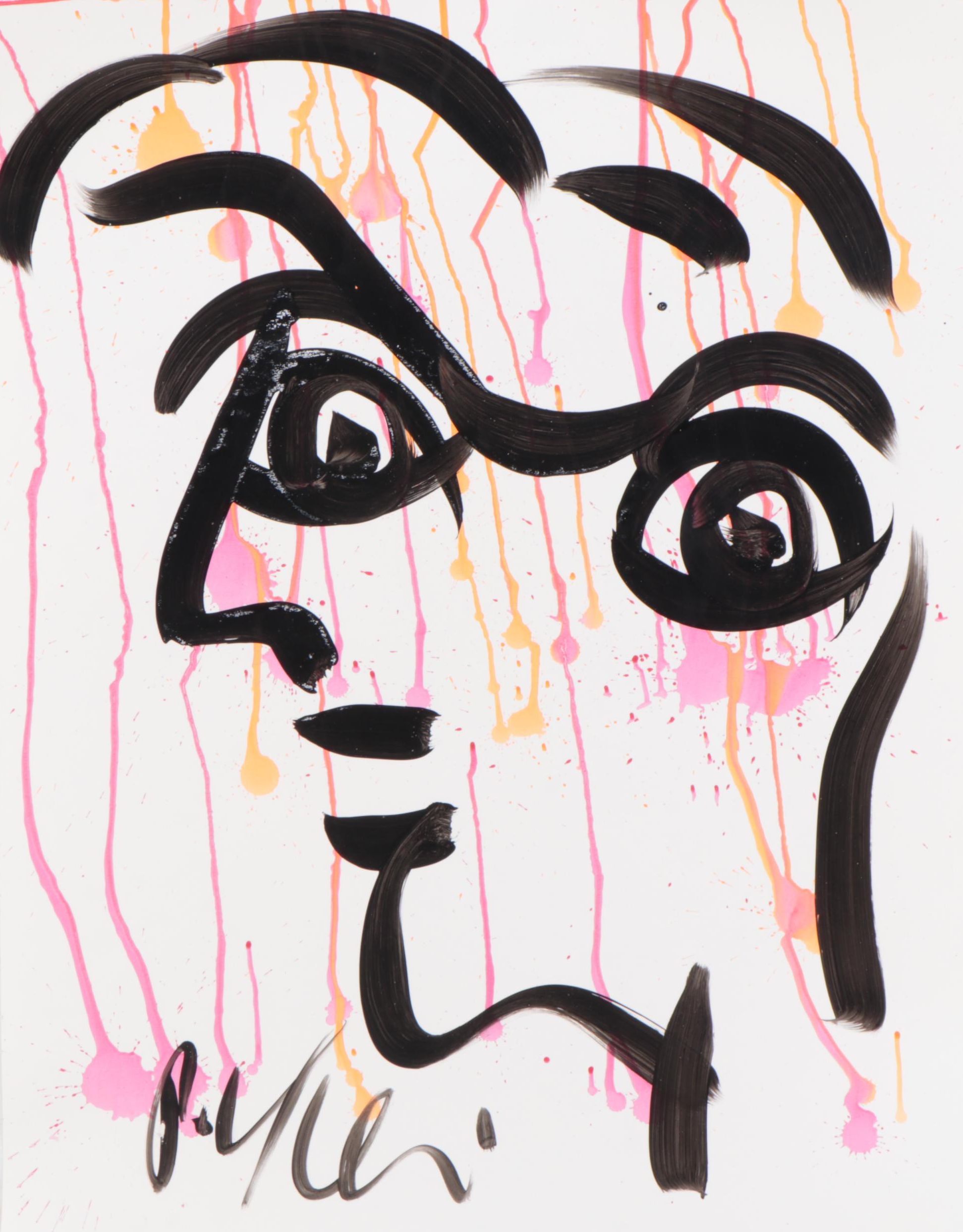 Peter Keil Abstract Acrylic Portrait