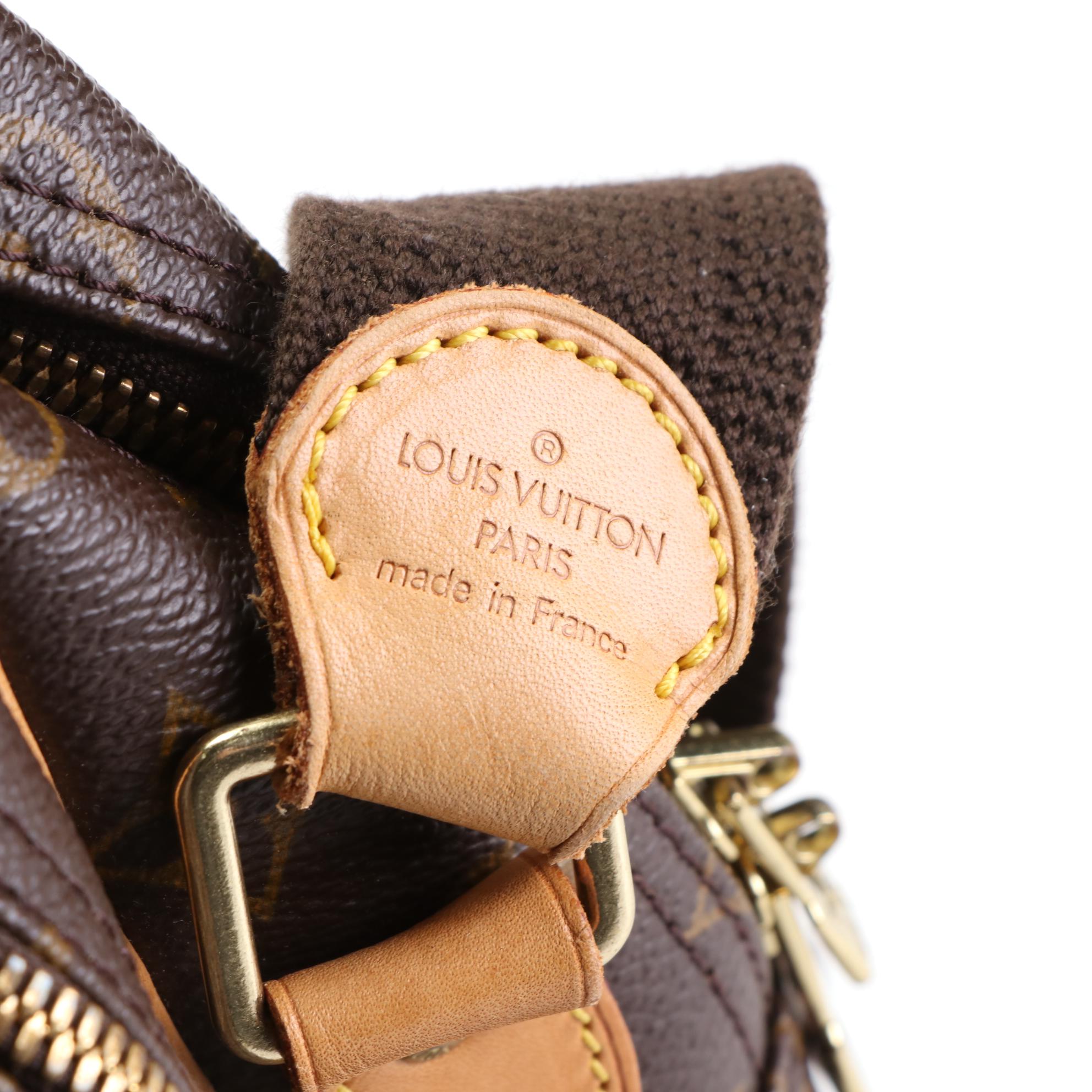 Louis Vuitton Reporter GM Messenger Bag in Monogram Canvas and Leather